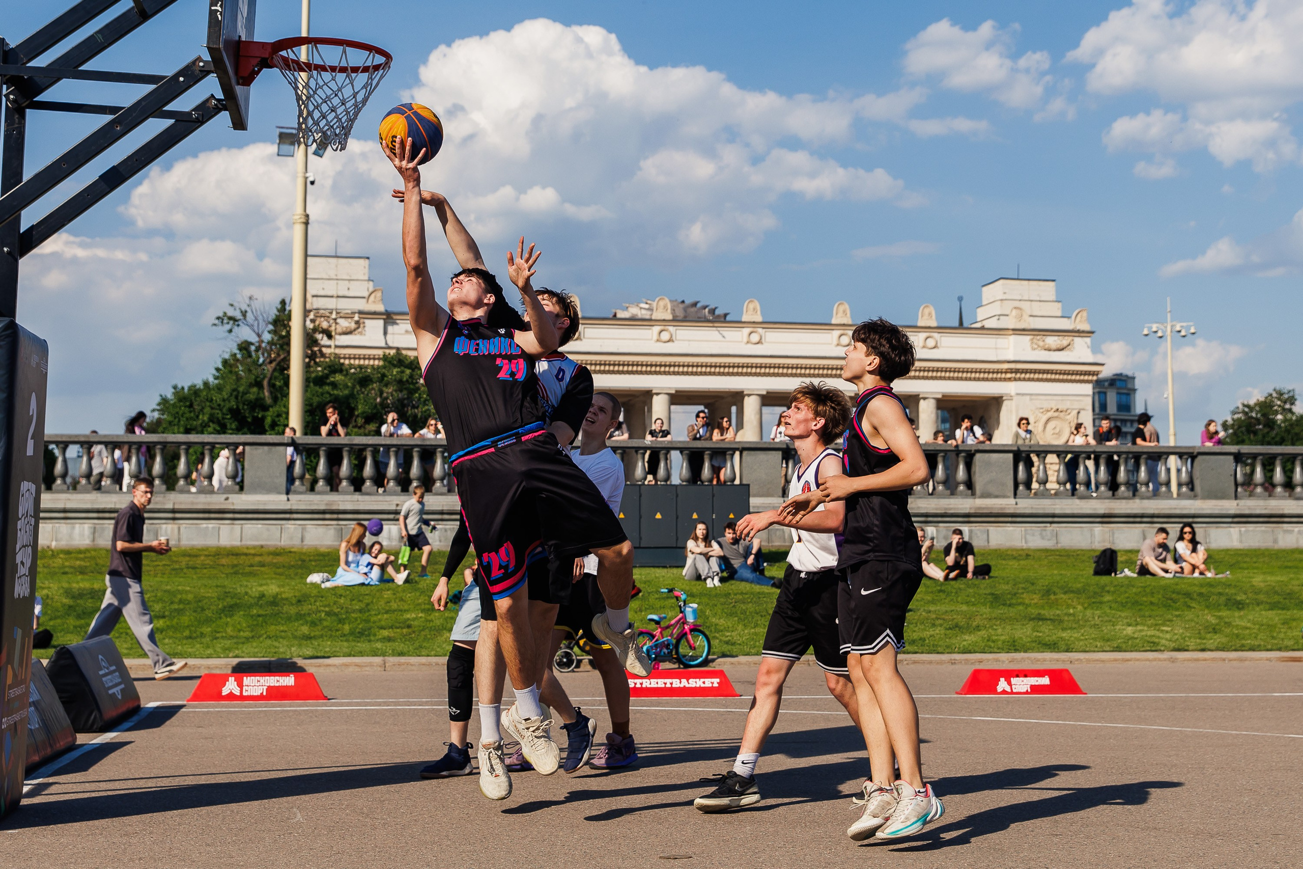 Стритбаскет тур в Парке Горького. Photographer Danil Aykin