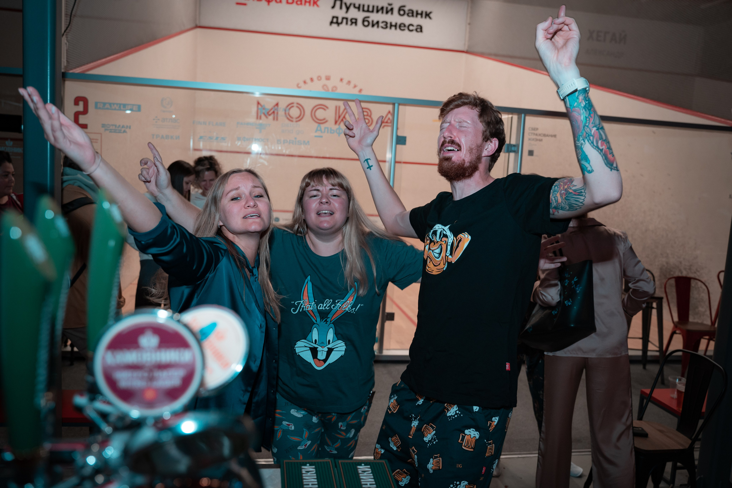 Вечеренка Moscow SQUASH OPEN 2024. Фото / Видеосъемка в Москве