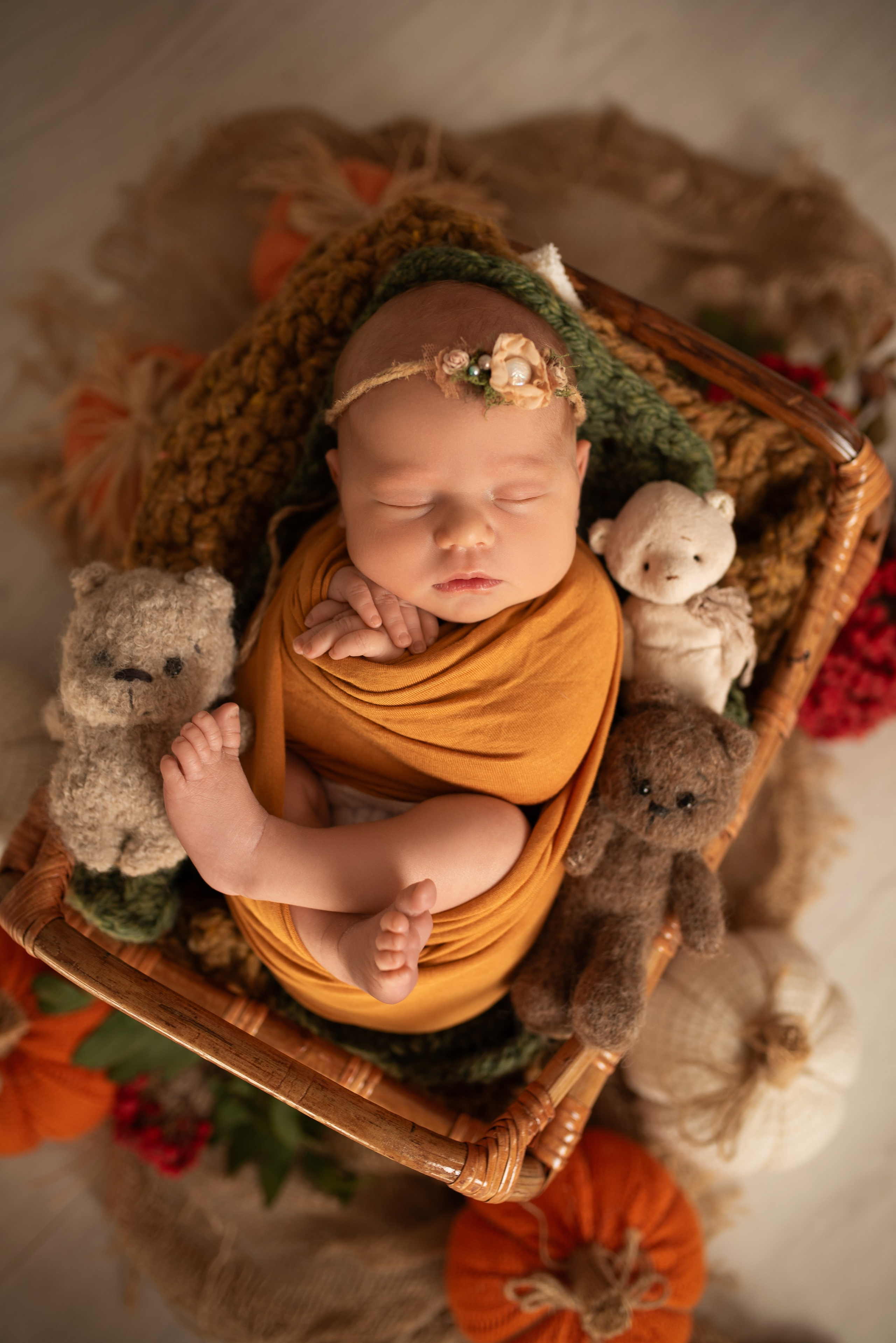 Новорожденные девочки. Фотограф новорожденных и детей до года в Челябинске Иванова Елена