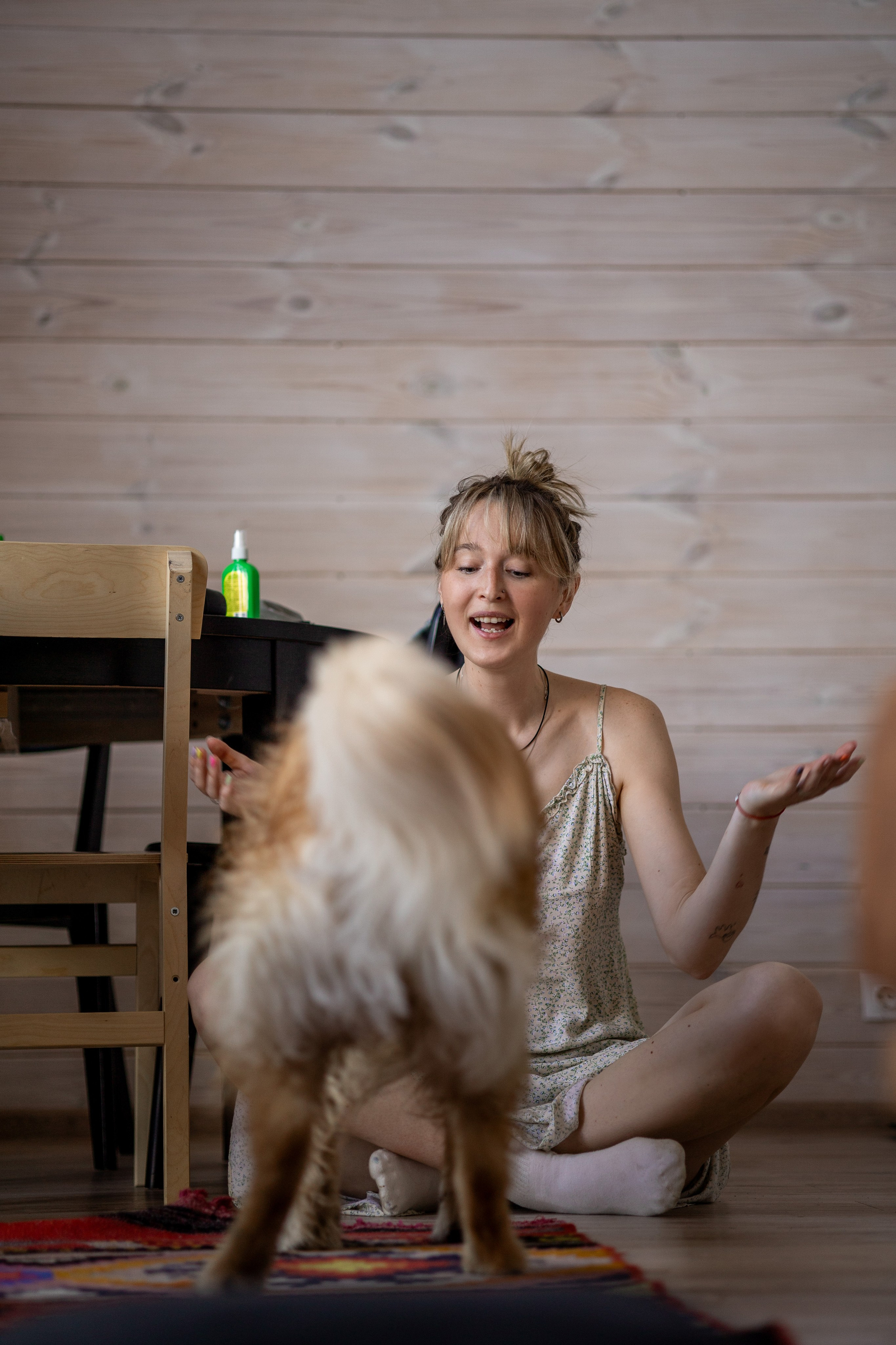 Съемка с собакой. Анастасия Белаш