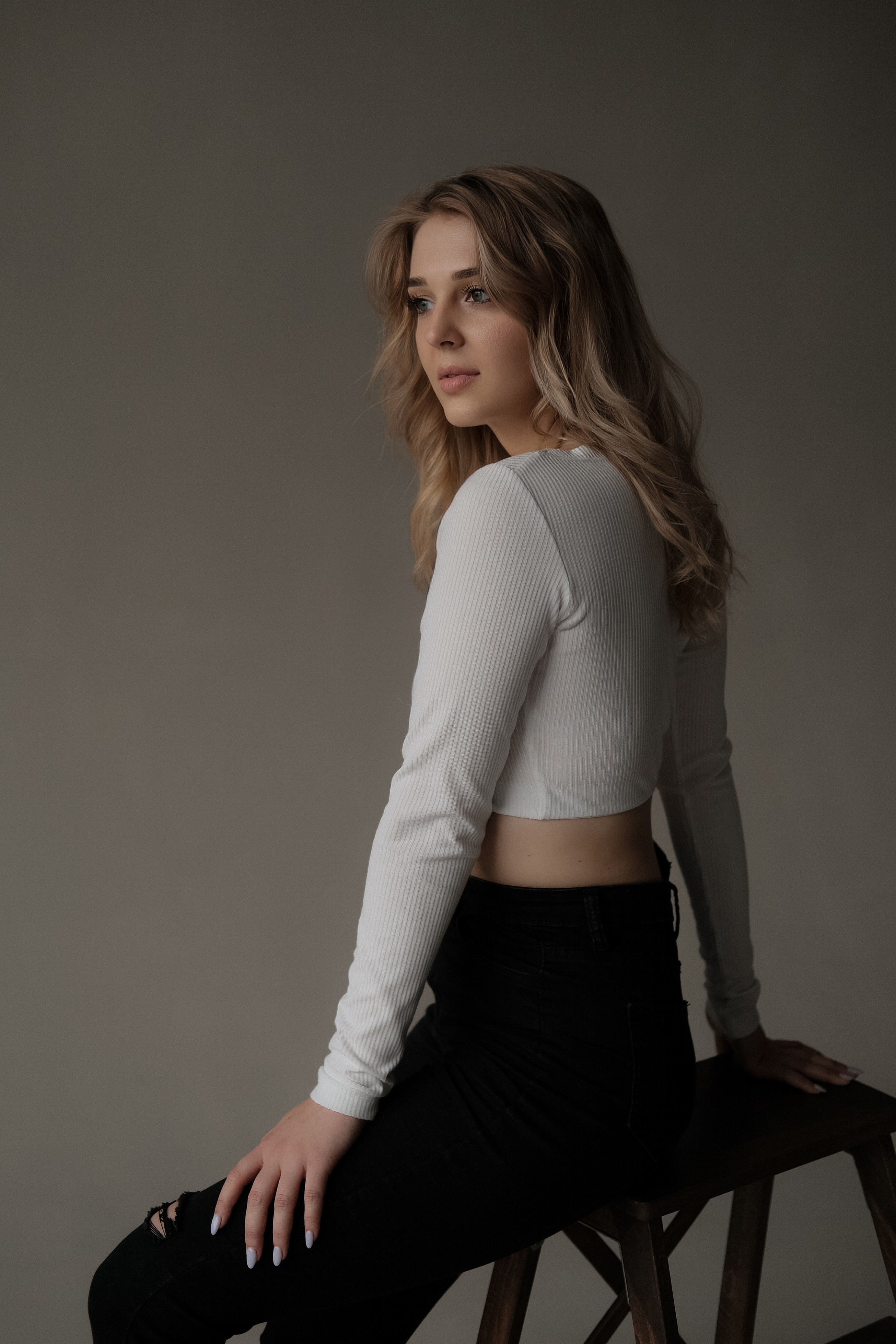 Студийные портреты. Борис Квасов, фотограф. Москва