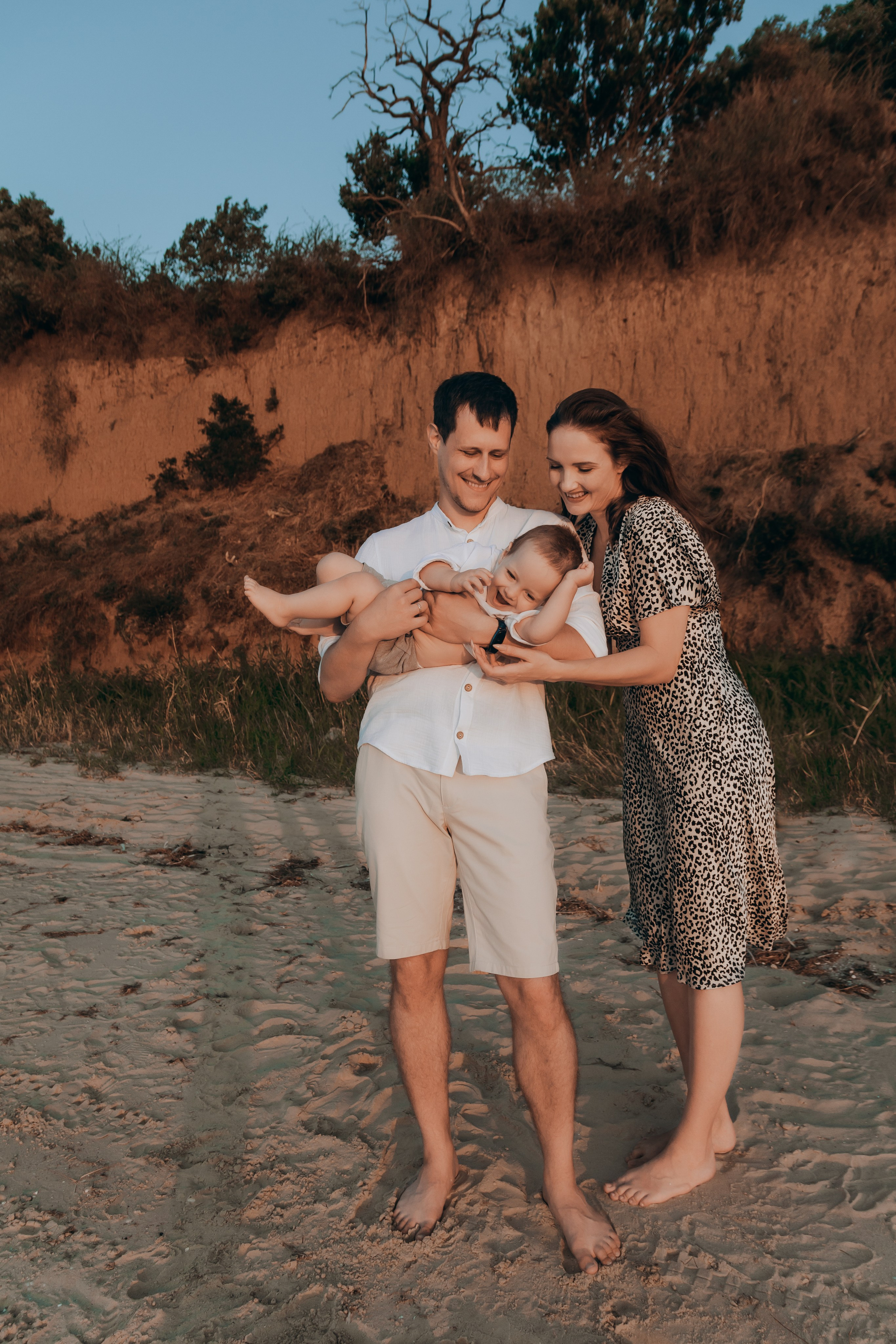 Фотосессия прогулки у моря. Семейный и детский фотограф Кущ Наташа