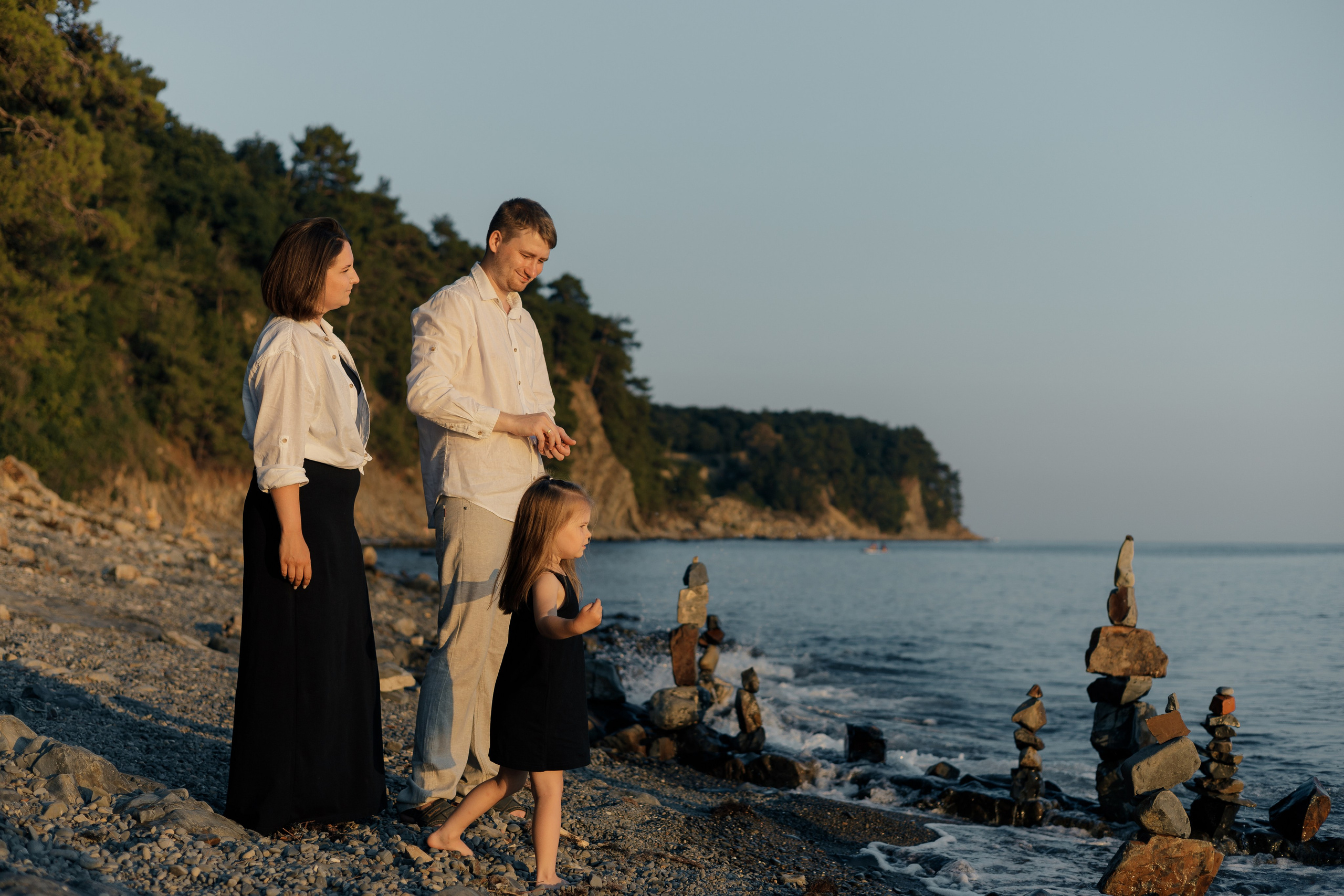 Александр, Мария и Настенька