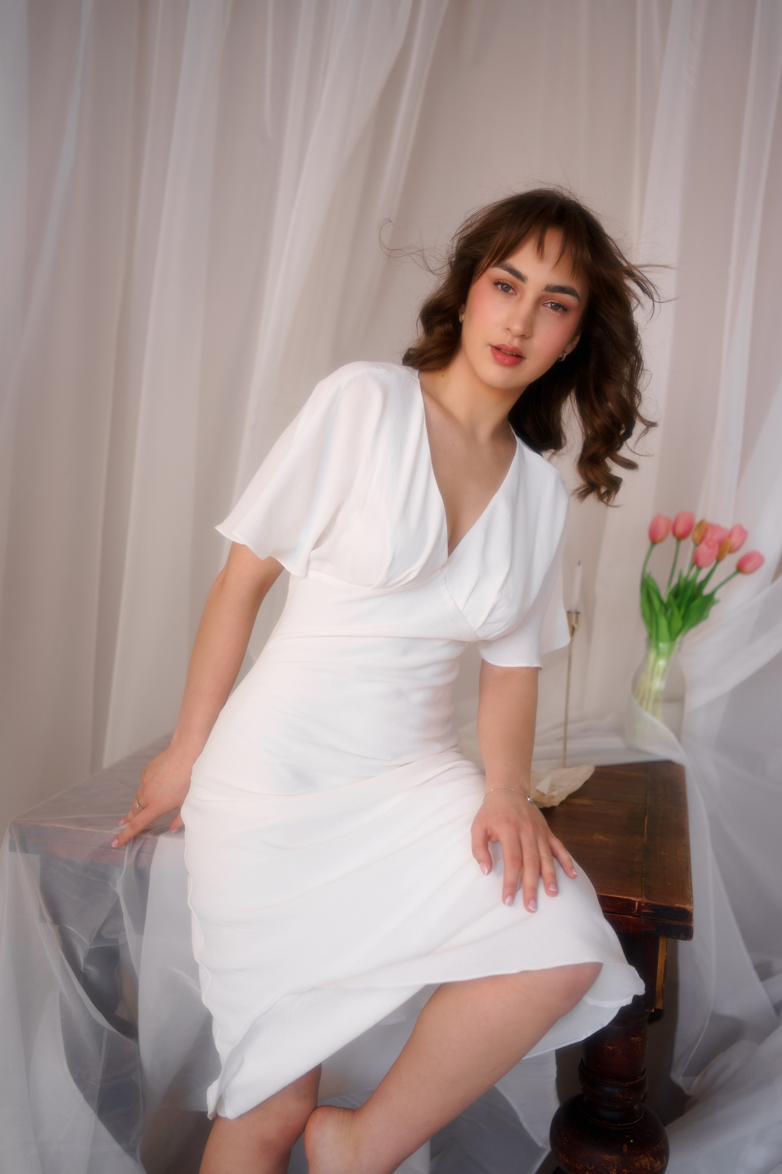 Нежнейшая весенняя серия с актрисой Софией Цымбал. Портретный фотограф в Казани, Красной Поляне и Сочи Анна Кузнецова