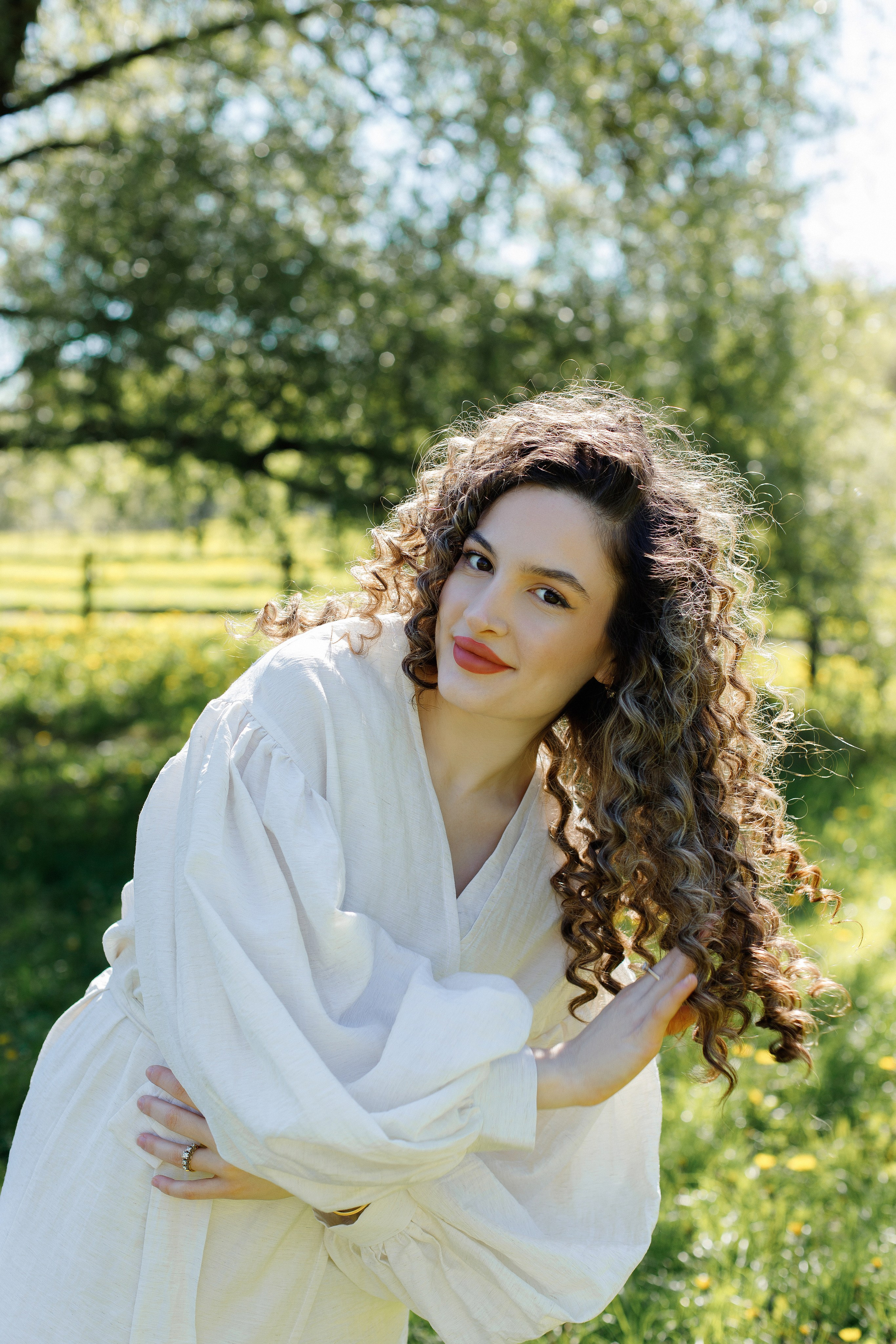 Семейная фотосессия на природе ко дню рождения. Фотограф Александра Сыщенко