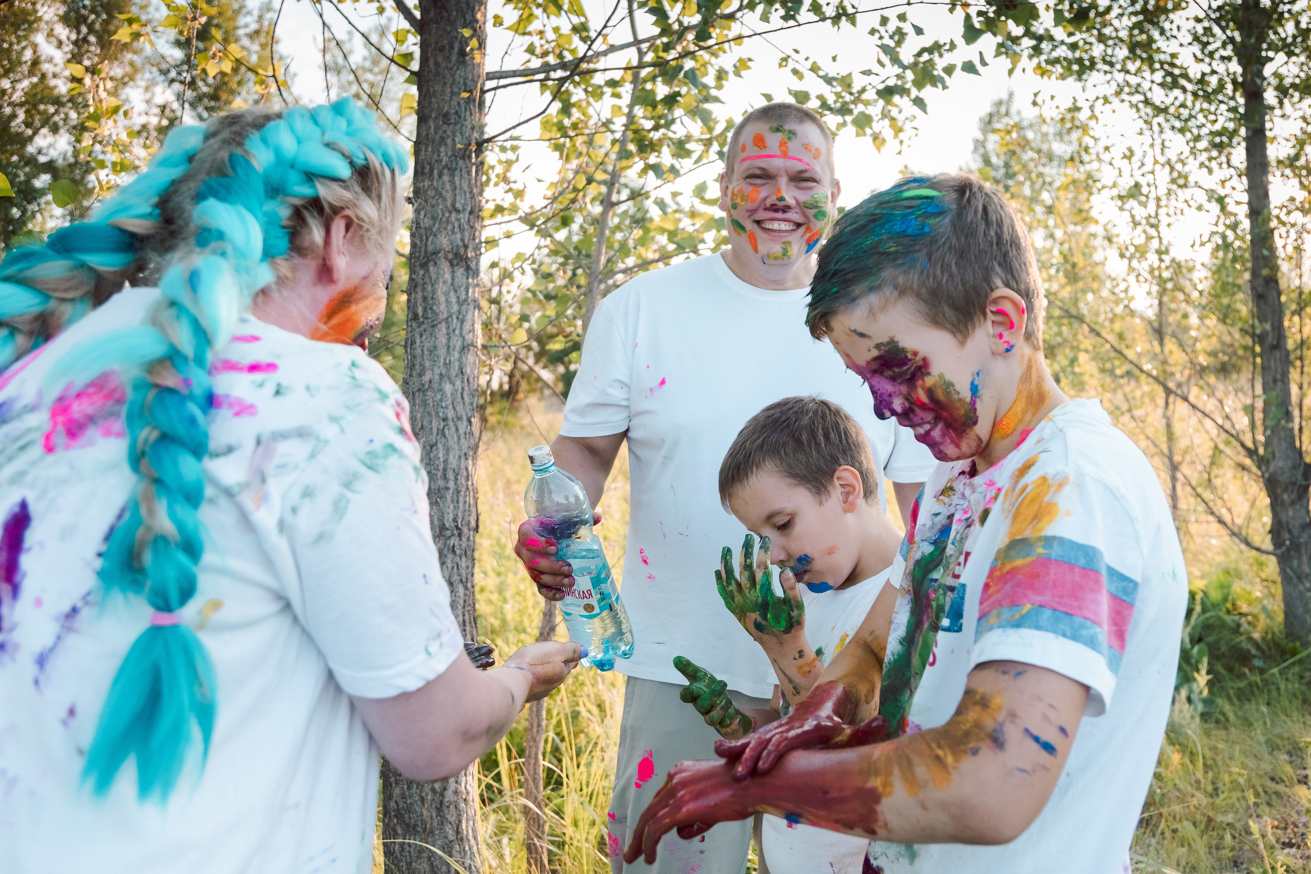 Семейная фотосессия на природе летом. Семейный и детский фотограф в Красноярске Ольга Гаврикова