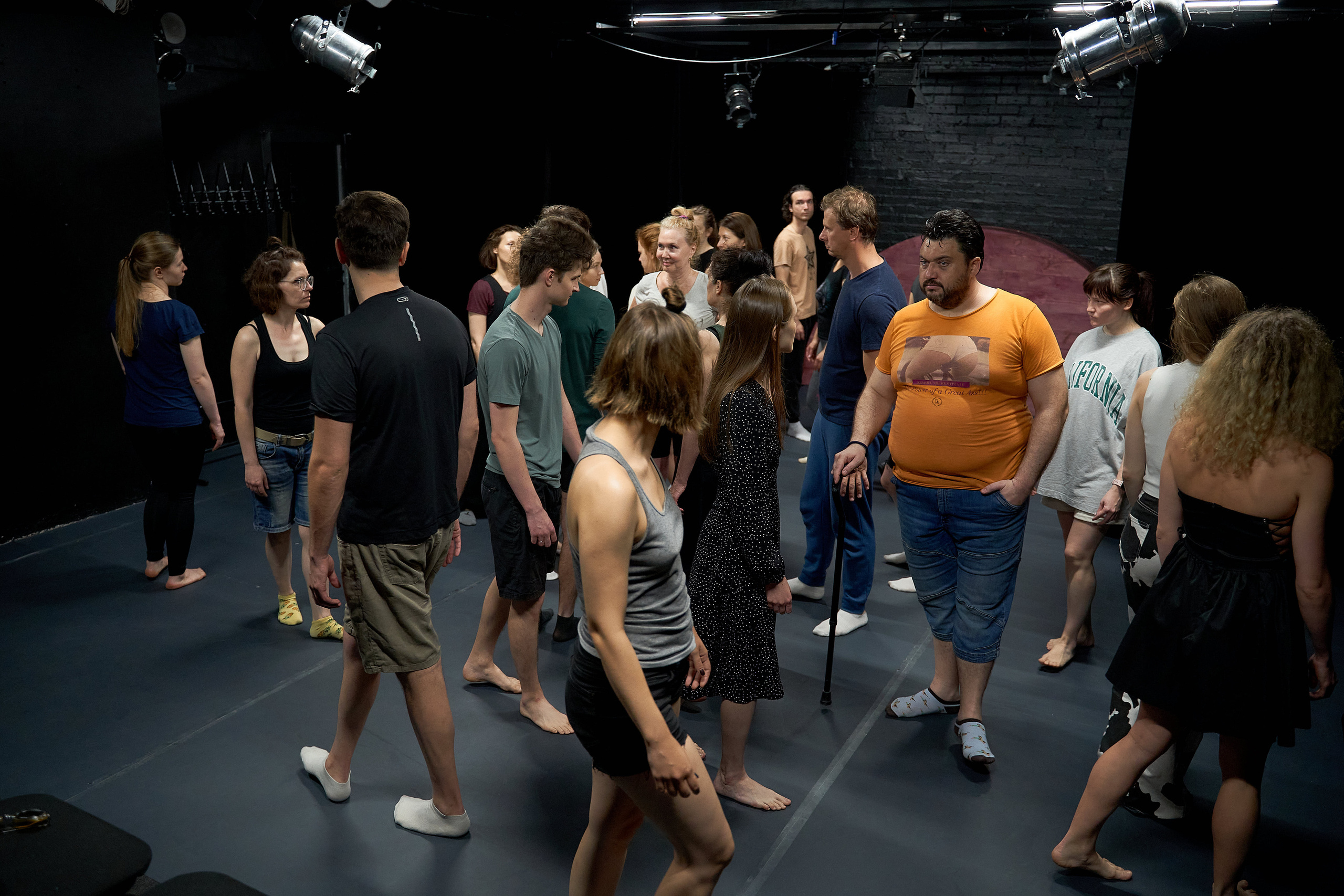 Master class for actors on stage movement photography. Reportage event photographer in Moscow Alexander Gladkiy