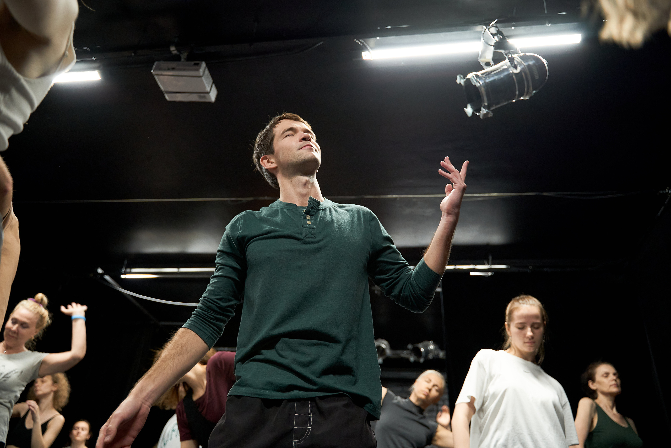 Master class for actors on stage movement photography. Reportage event photographer in Moscow Alexander Gladkiy