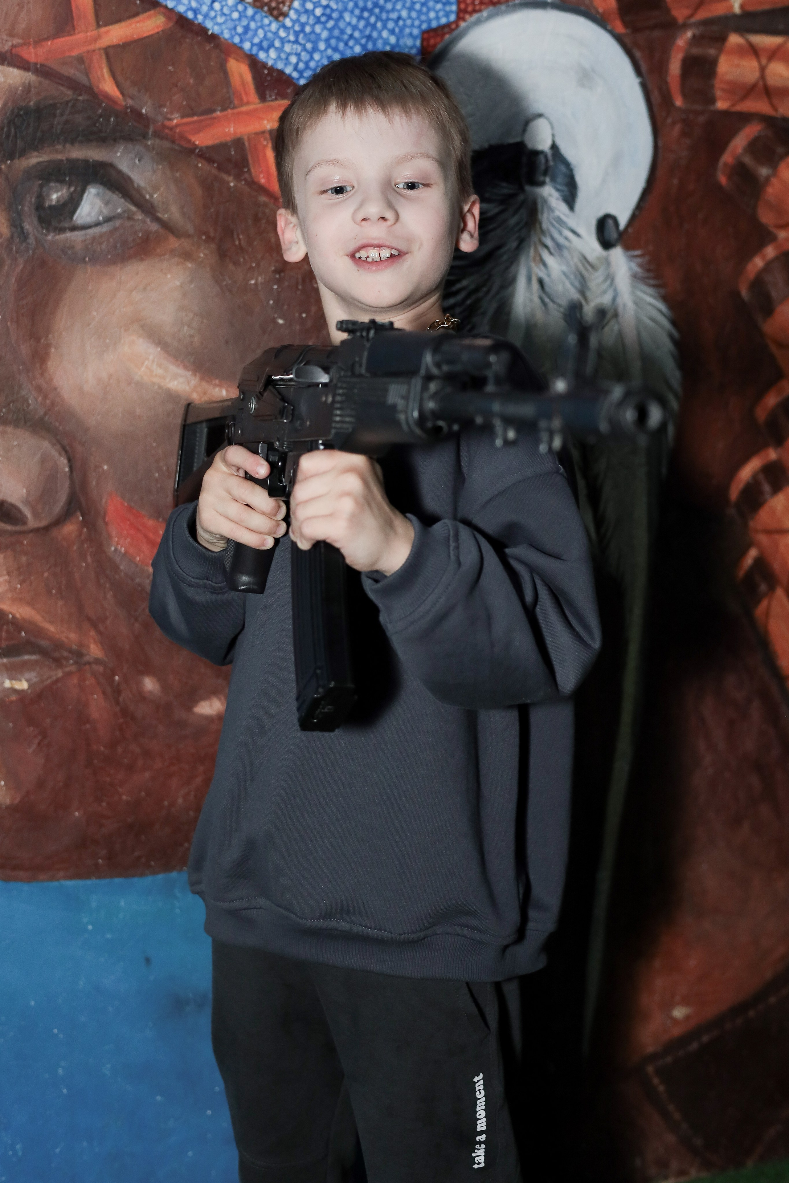 День рождение в стрелковом клубе. Фотограф Надршина Лилия