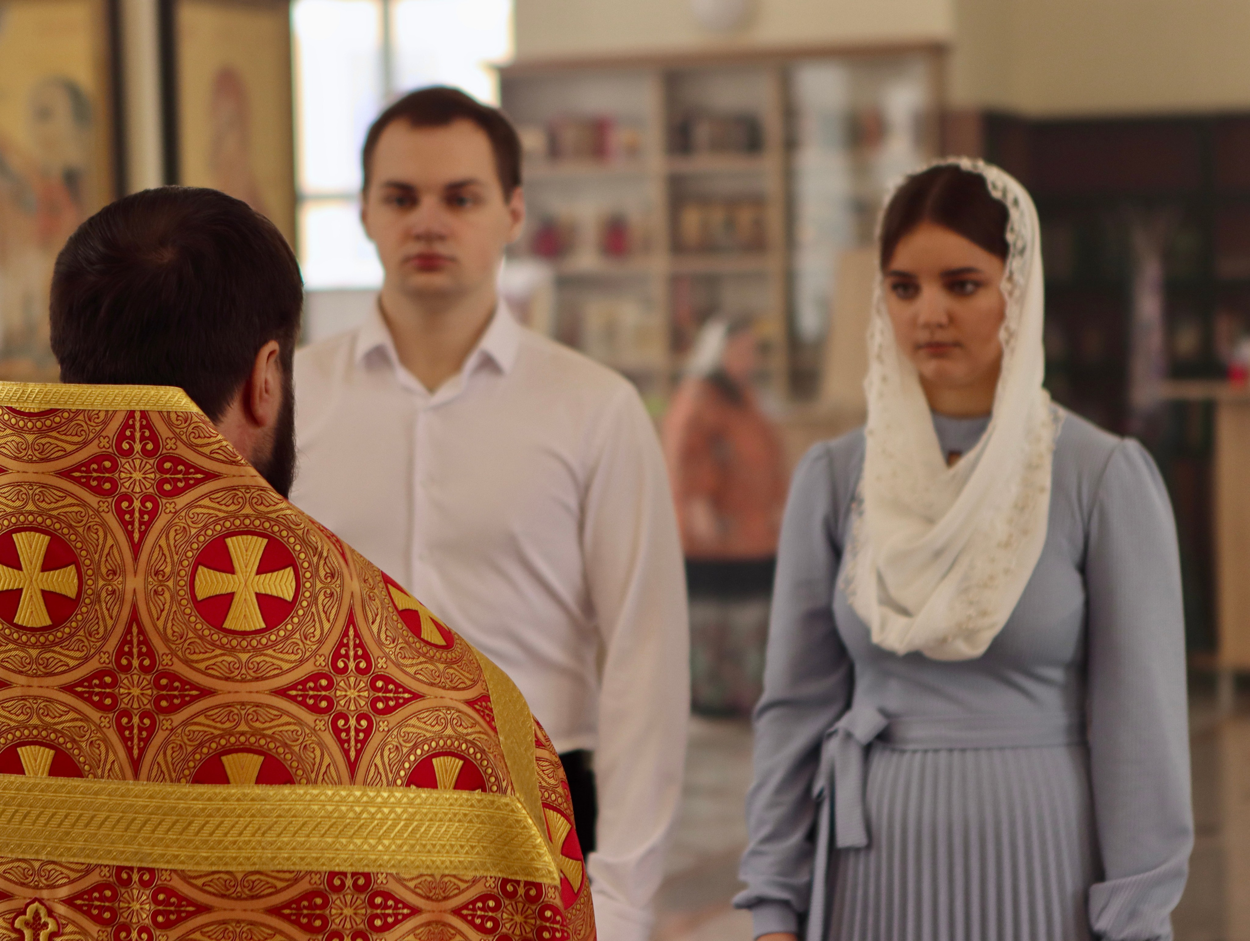 Екатерина и Александр — таинство венчание. Фотограф в Курске Смирнов Евгений