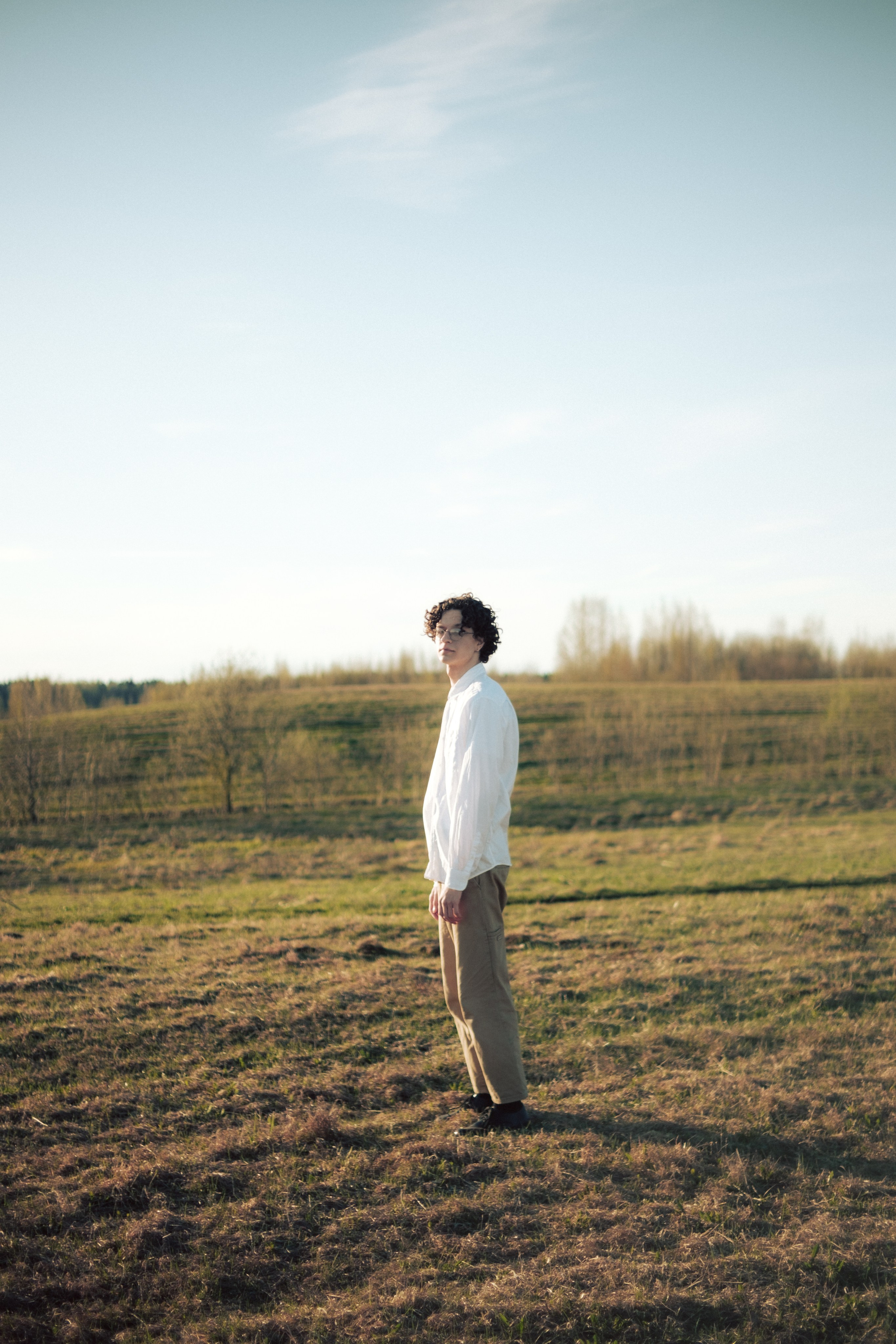 Андрей. Съёмка в поле. Lickord