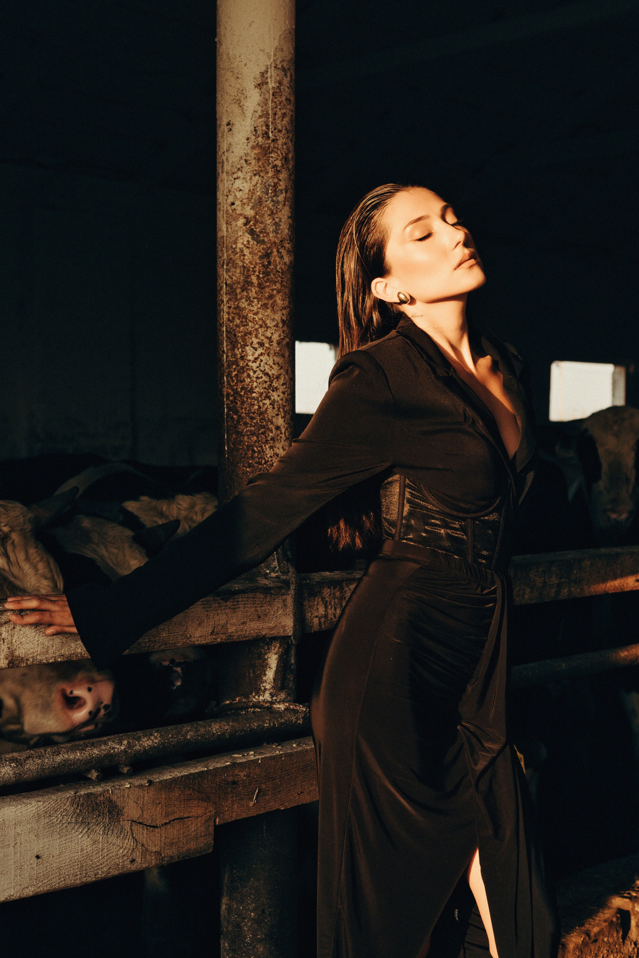 фото в коровнике