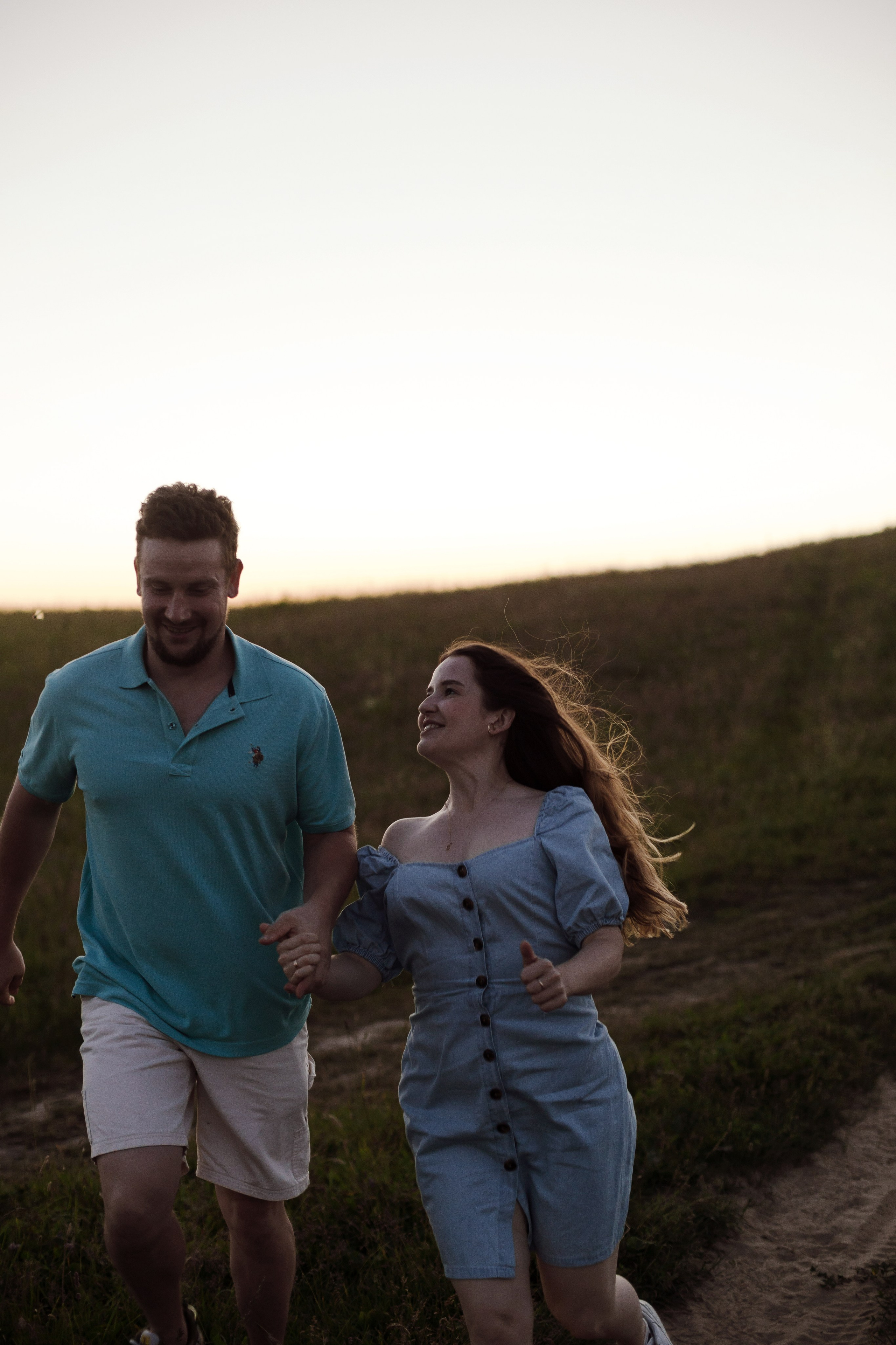 Колтушские высоты — Марина и Сергей. Портретный фотограф в Санкт-Петербурге Элина Ситникова