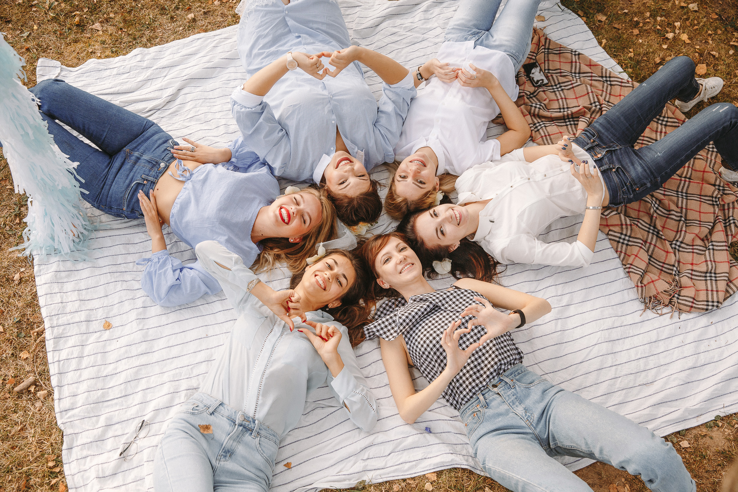 Фотограф на девичник на улице для Маргариты в Ботаническом саду