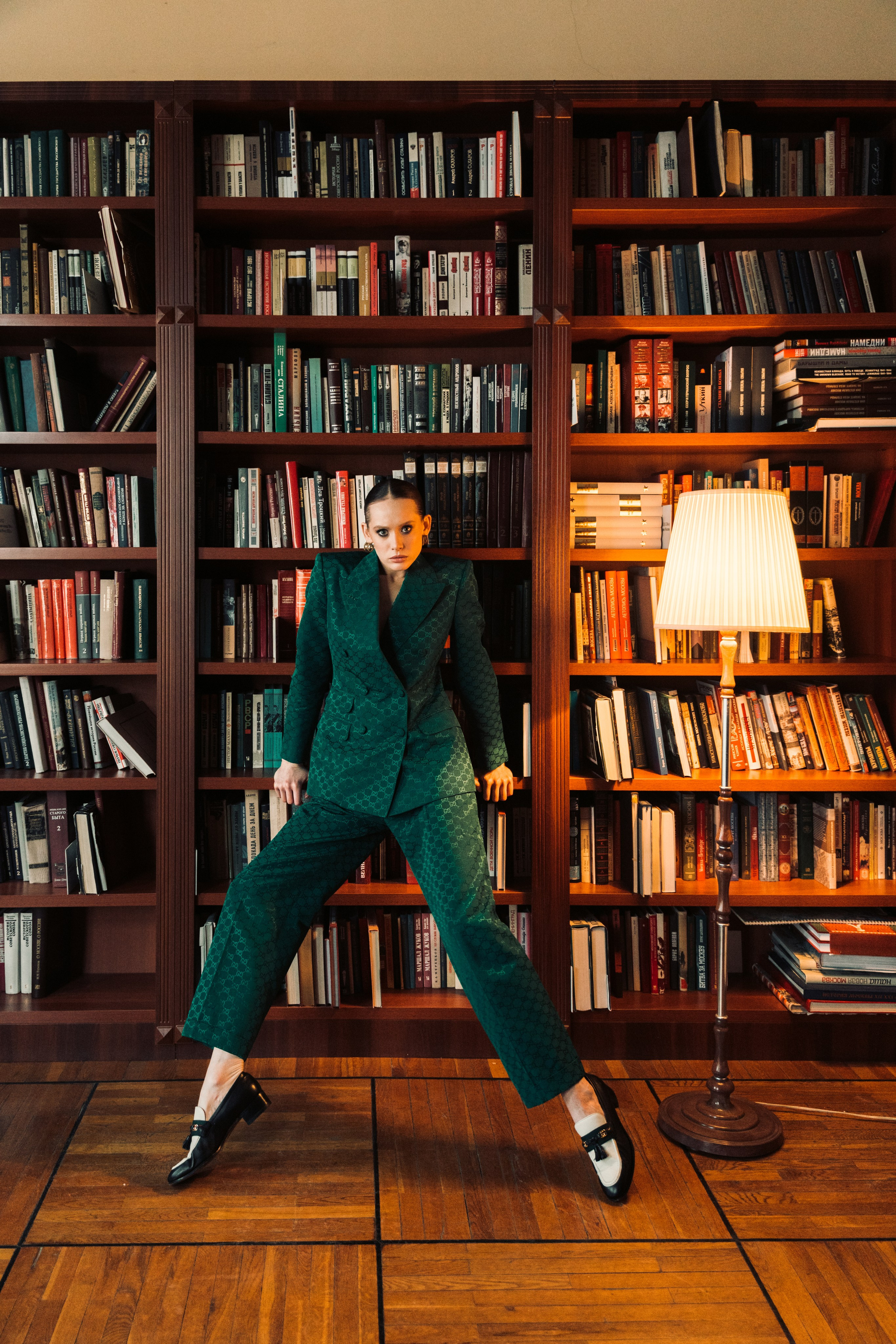Moscow library. VISUAL ARTIST · KRONGAUZ ANASTASIA