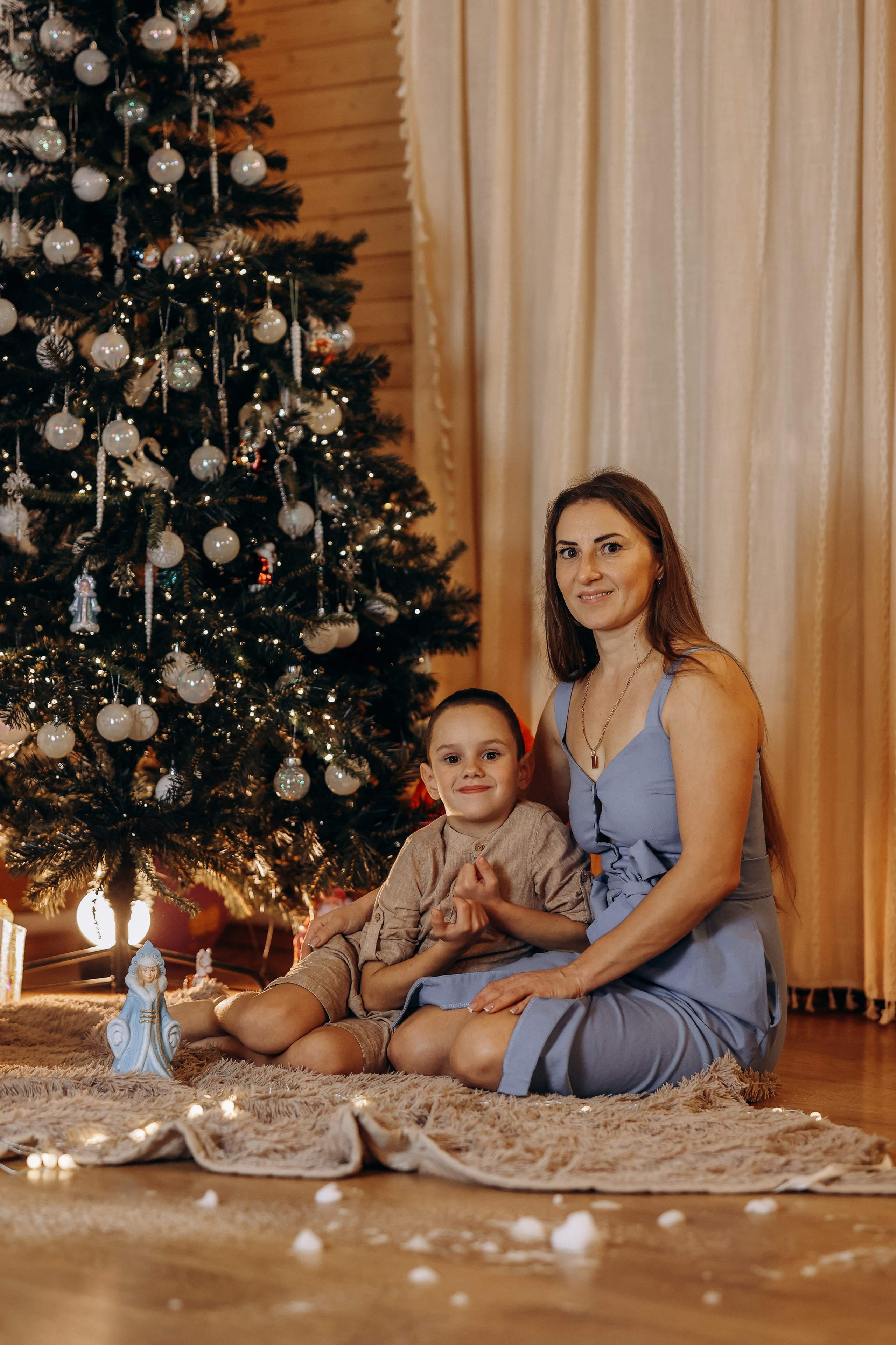 Новогодняя история для Агаты и Левы. Детский и Семейный фотограф Елена Карпушина