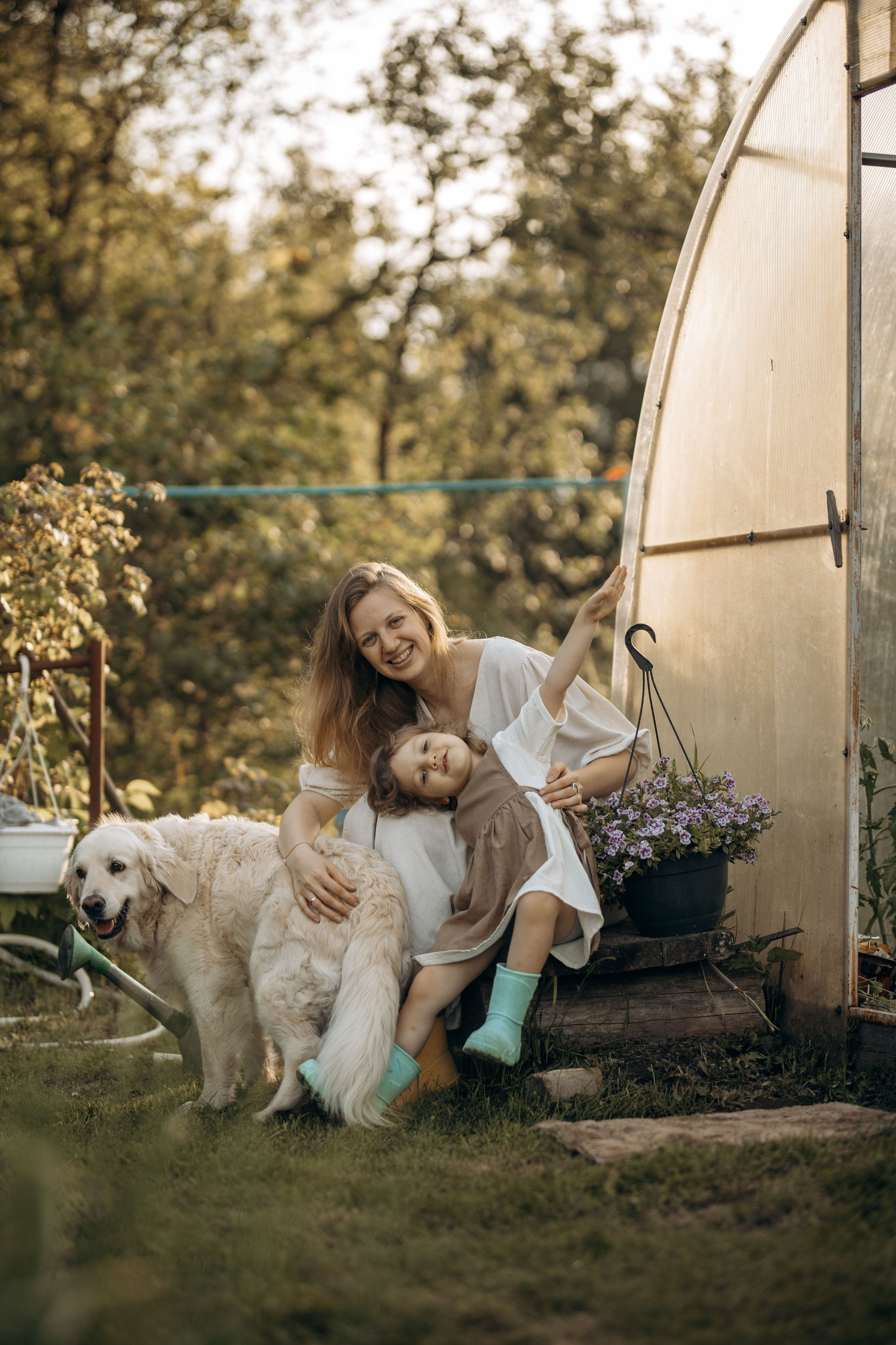Фотопроект «Теплица». Детский и Семейный фотограф Елена Карпушина