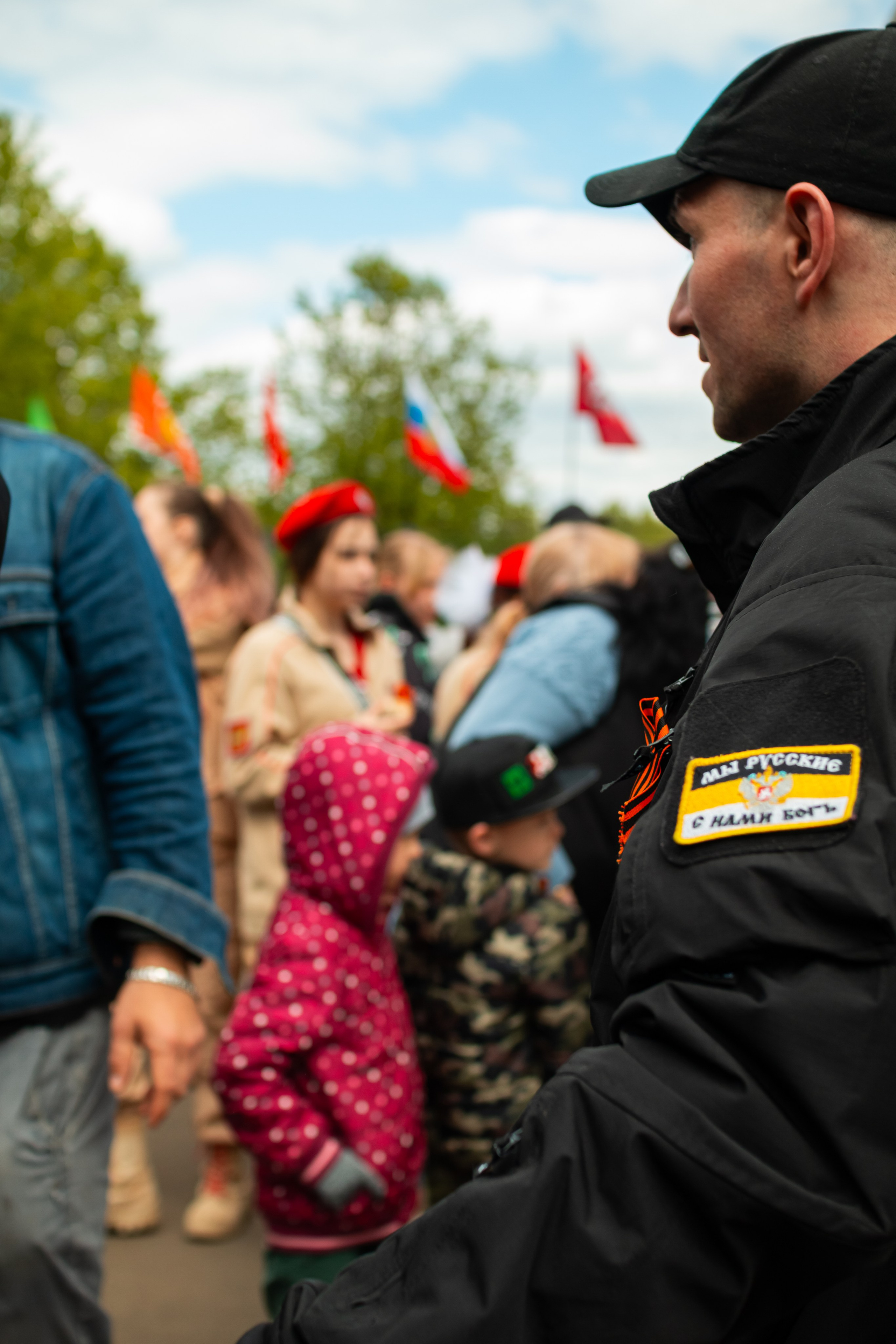 Репортаж с 9 мая 2025 года, День Победы! ВАО Москва. Фотограф Илья Варакин