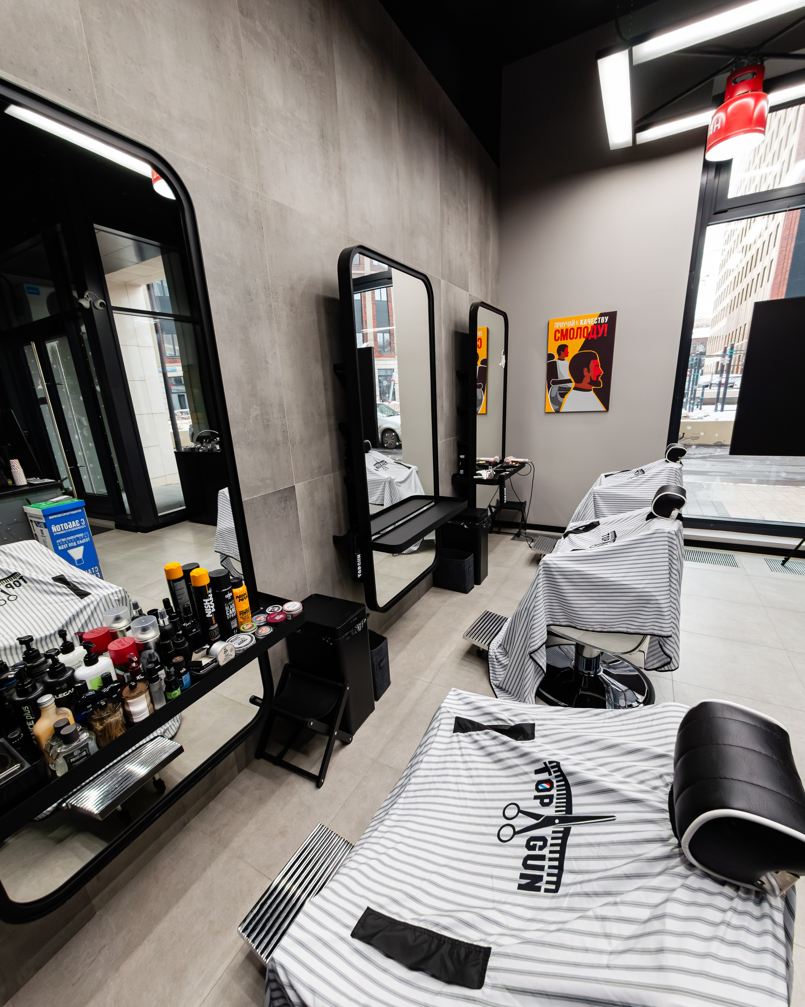 Интерьер TOPGUN. Фотограф Илья Варакин