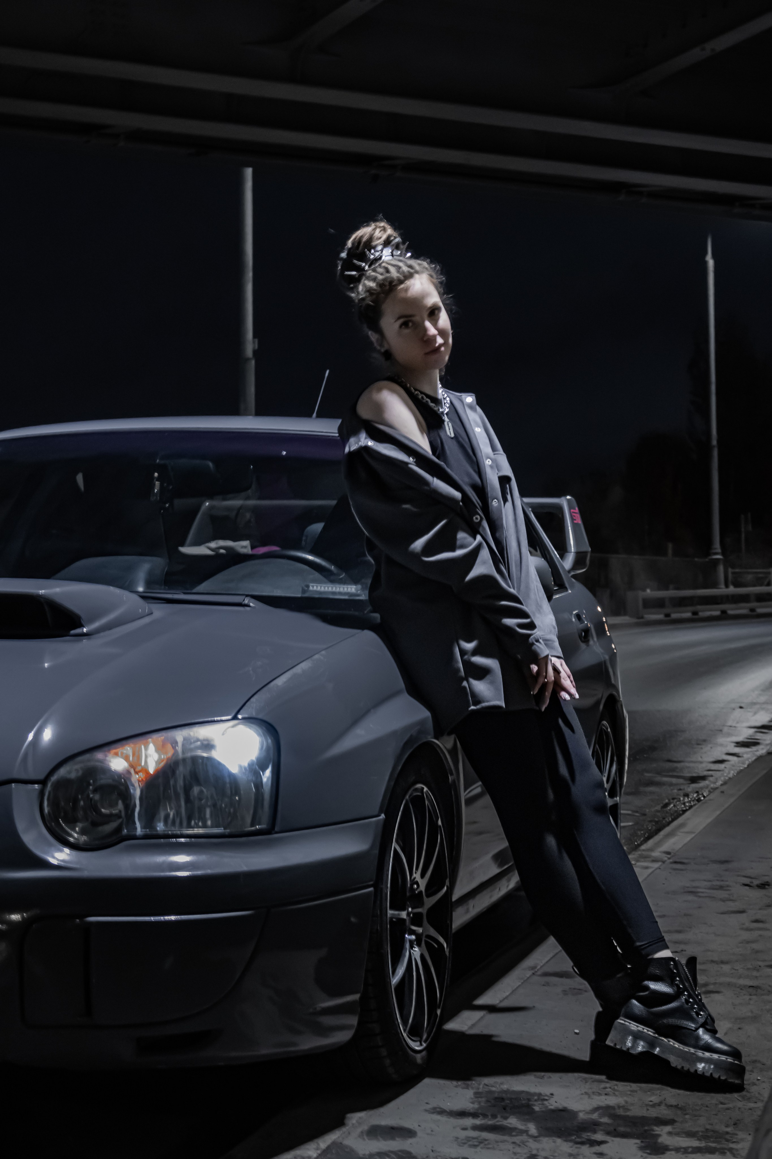 Тандем Драйва: фотосессия вас и вашего автомобиля. Валерия и Subaru. Ирина Санрайз — Автомобильный фотограф в Москве