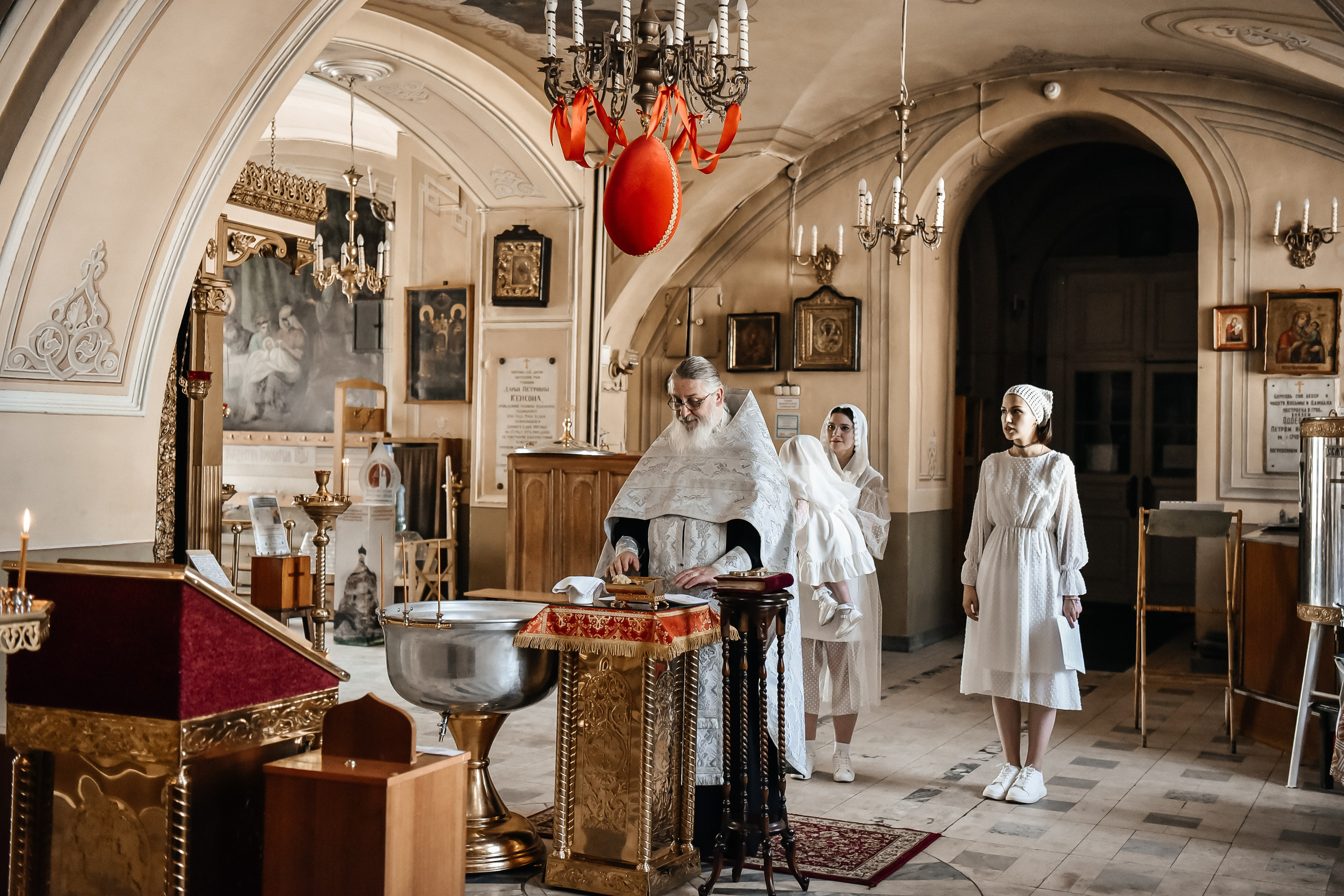 Крещение Милы. Фотограф в Москве и Королёве Сутягина Мария