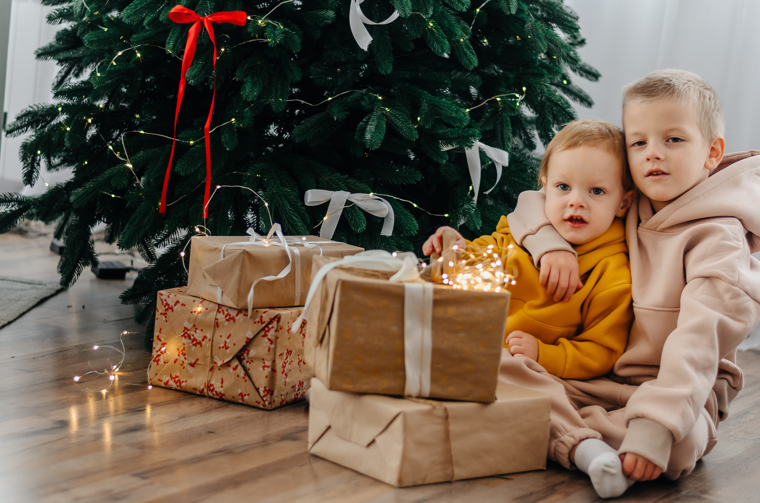 детская новогодняя съемка