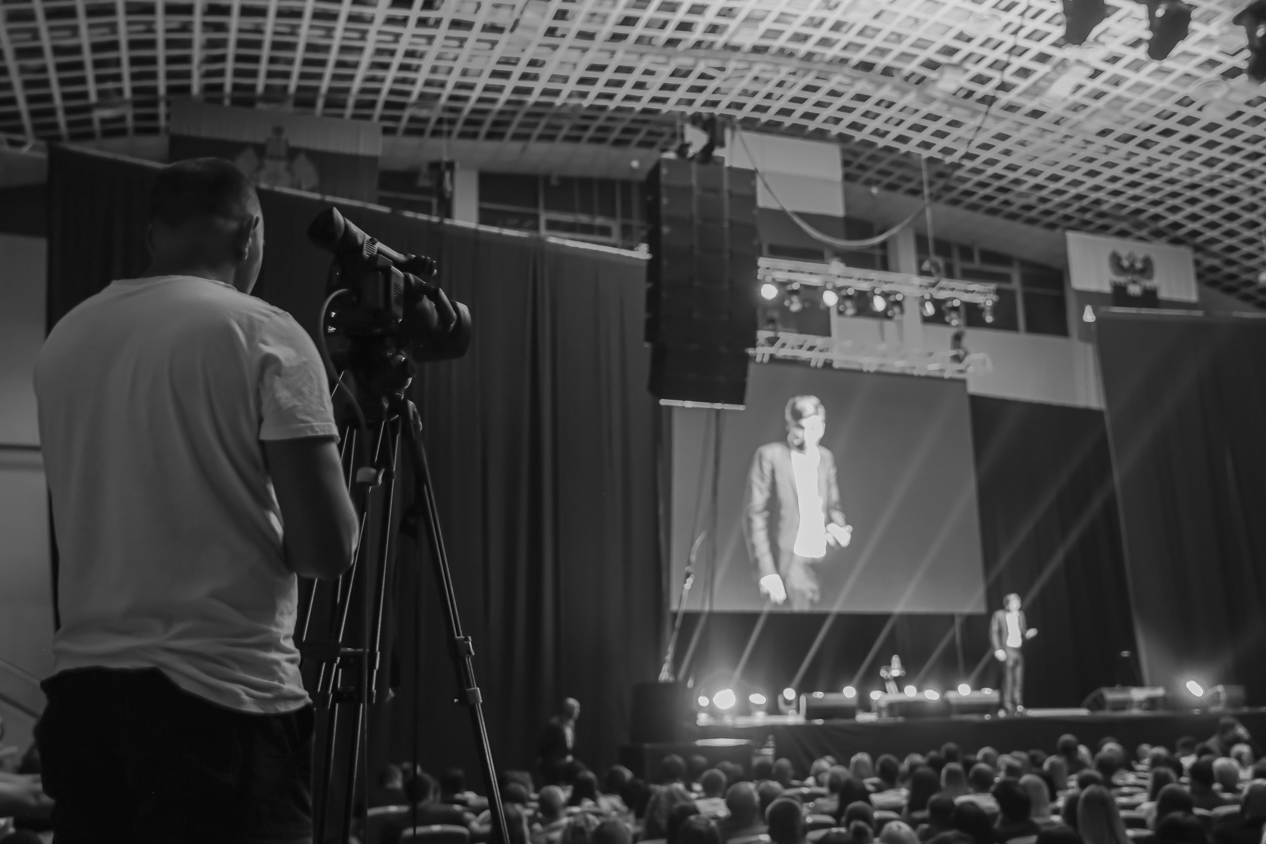«ПАВЕЛ ВОЛЯ STAND-UP». Photographer Viktoriya Markushina «My world throug»