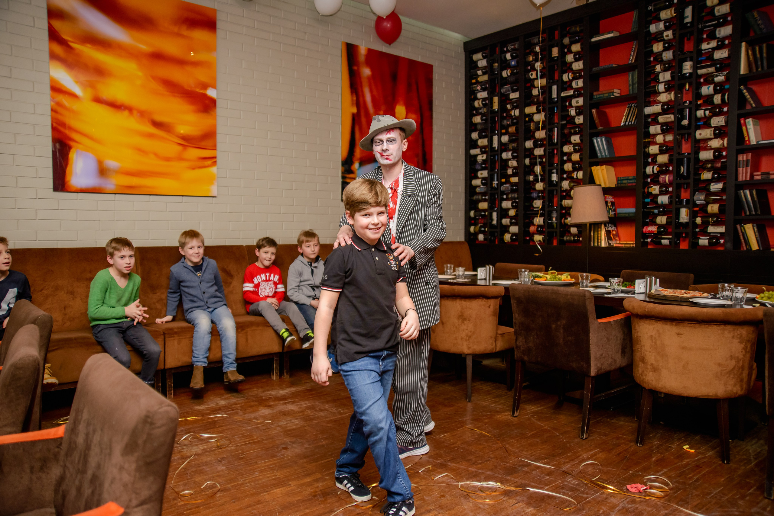 Детский день рождения в ресторане