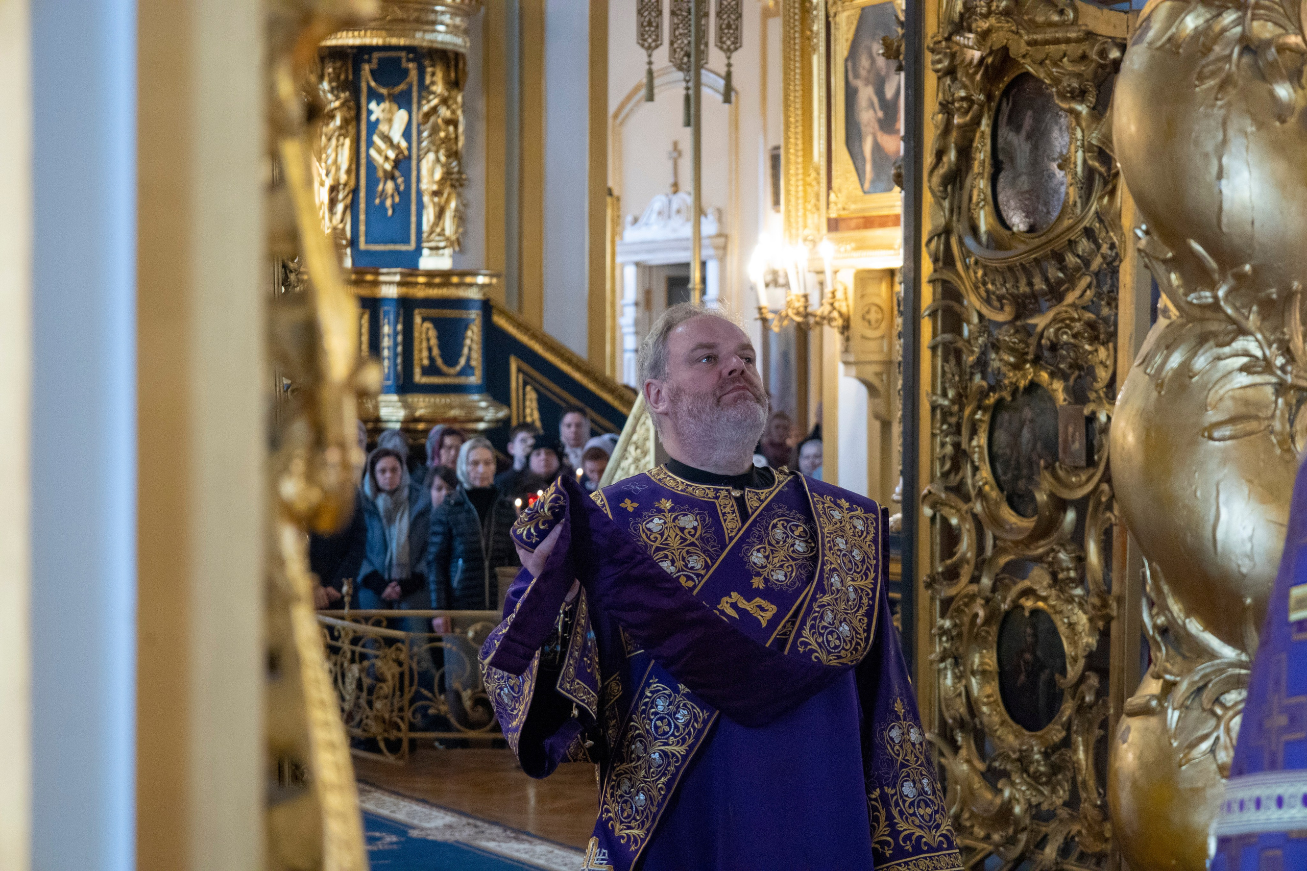 НЕДЕЛЯ ПРЕПОДОБНОГО ИОАННА ЛЕСТВИЧНИКА. ДЕНЬ ПАМЯТИ ПРЕПОДОБНОГО АЛЕКСИЯ, ЧЕЛОВЕКА БОЖИЕГО. НИКОЛО-БОГОЯВЛЕНСКИЙ МОРСКОЙ СОБОР