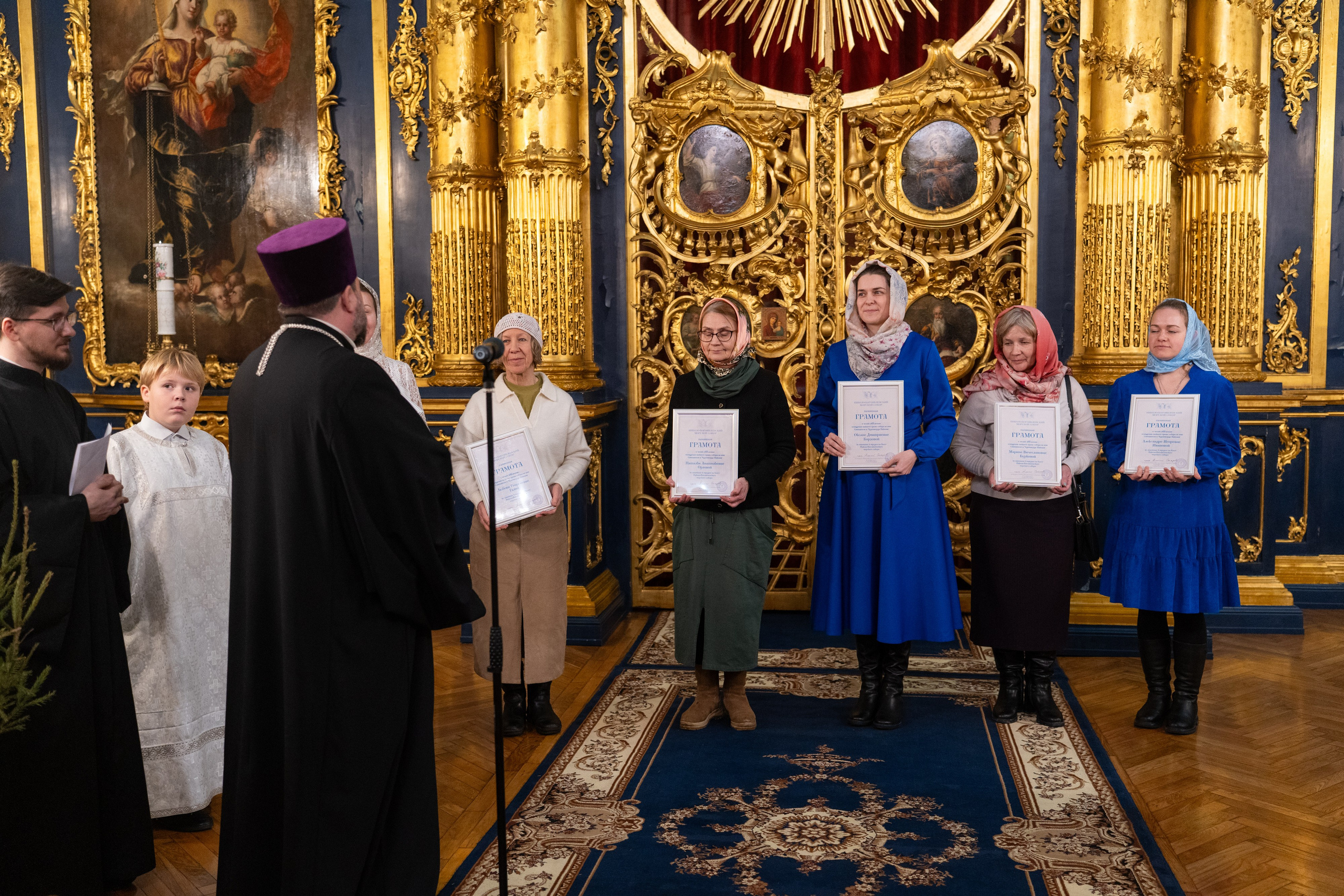 Праздничное бдение в Николо-Богоявленском морском соборе. НИКОЛО-БОГОЯВЛЕНСКИЙ МОРСКОЙ СОБОР