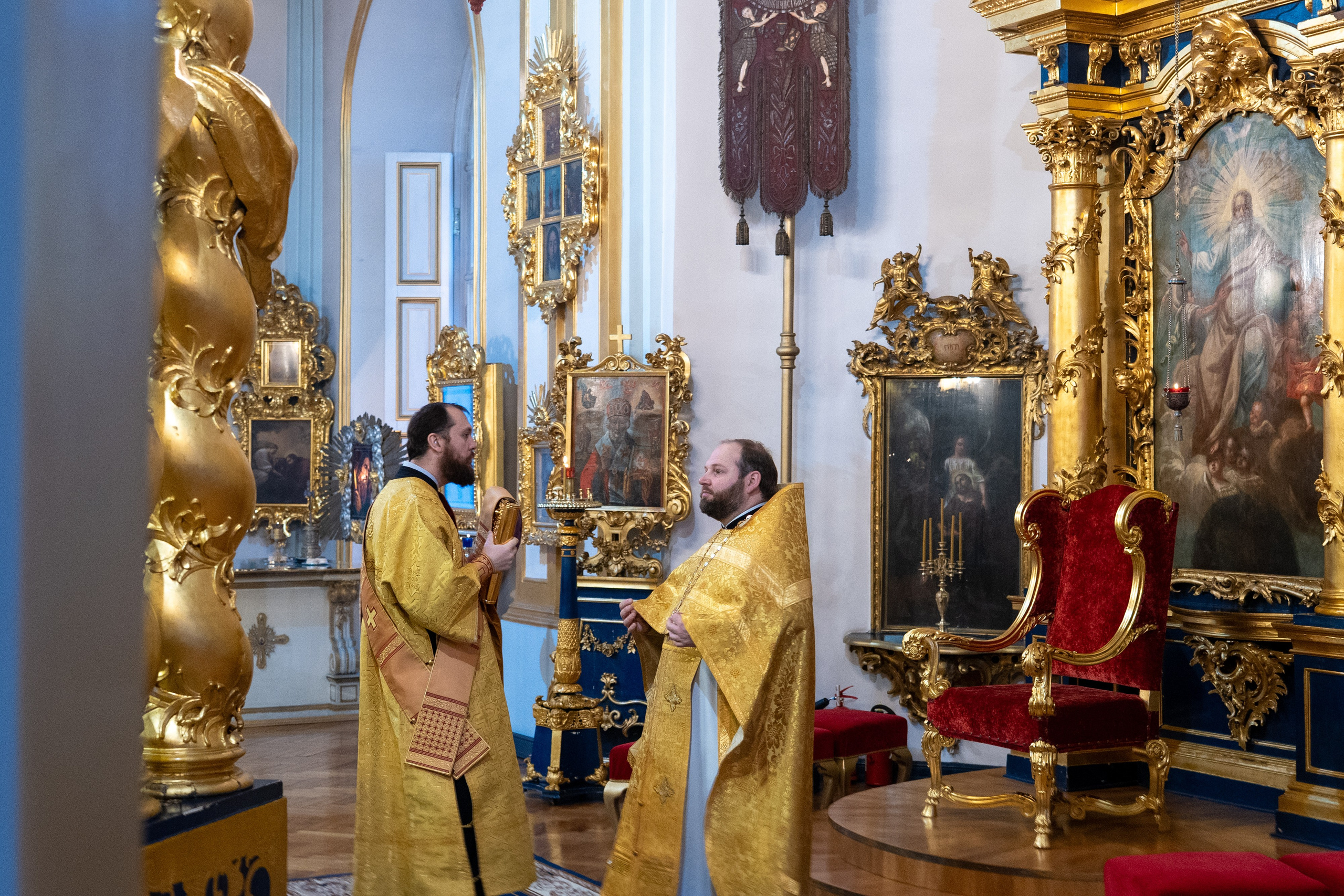 Неделя 28-я по Пятидесятнице. Преподобного Патапия. НИКОЛО-БОГОЯВЛЕНСКИЙ МОРСКОЙ СОБОР