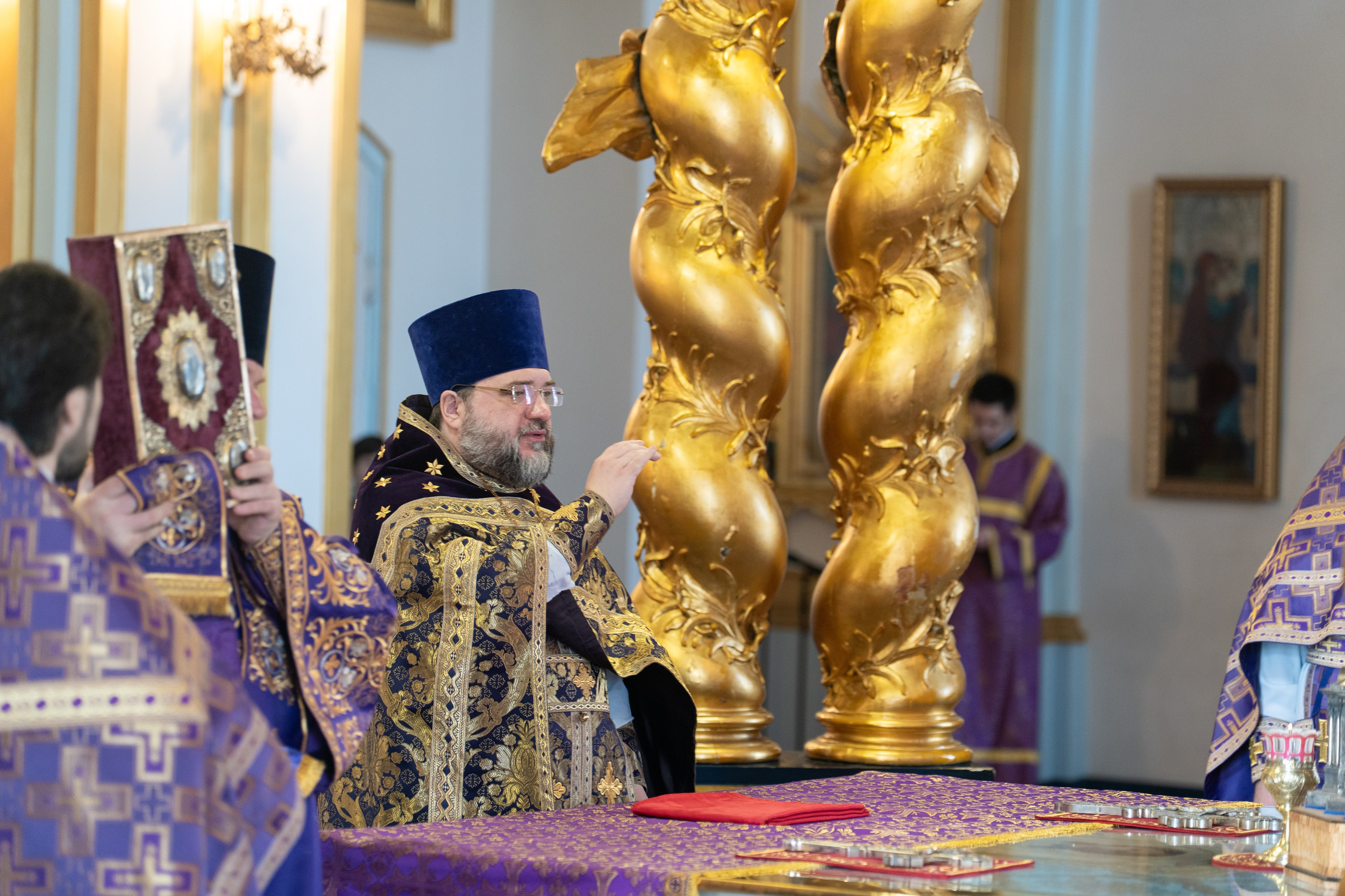 Неделя 5-я Великого поста, прп. Марии Египетской. Прп. Алексия, человека Божия. НИКОЛО-БОГОЯВЛЕНСКИЙ МОРСКОЙ СОБОР