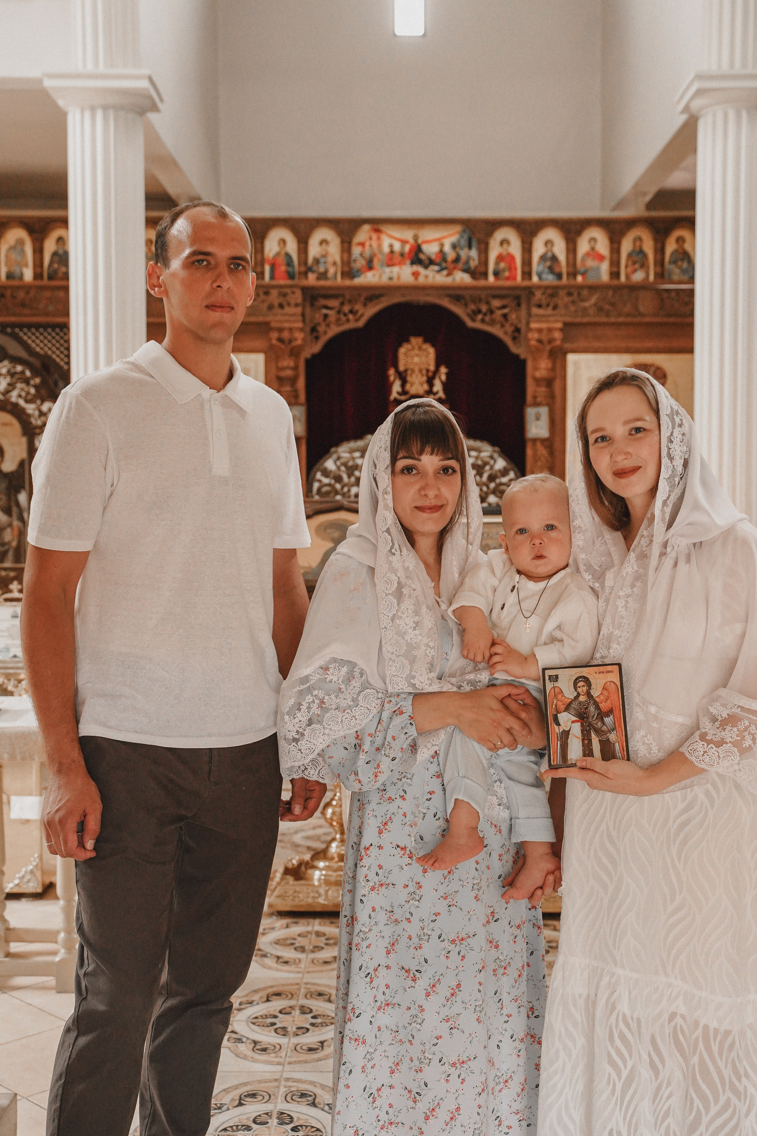 Крещение Лёвы. Семейный и женский фотограф в Краснодаре Анастасия Приймак