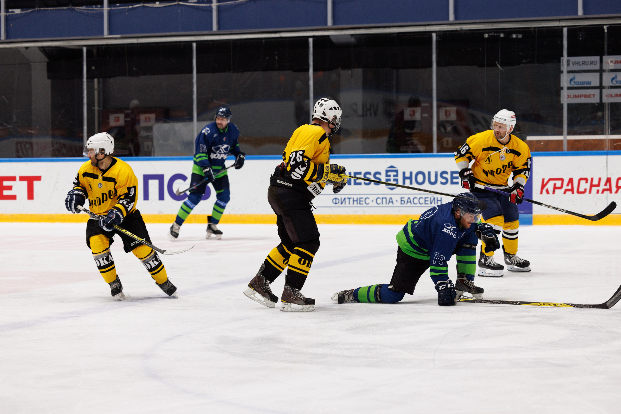 НХЛ (40+) Ижорец — Хорс 3-3. Фотограф Александр Заломаев