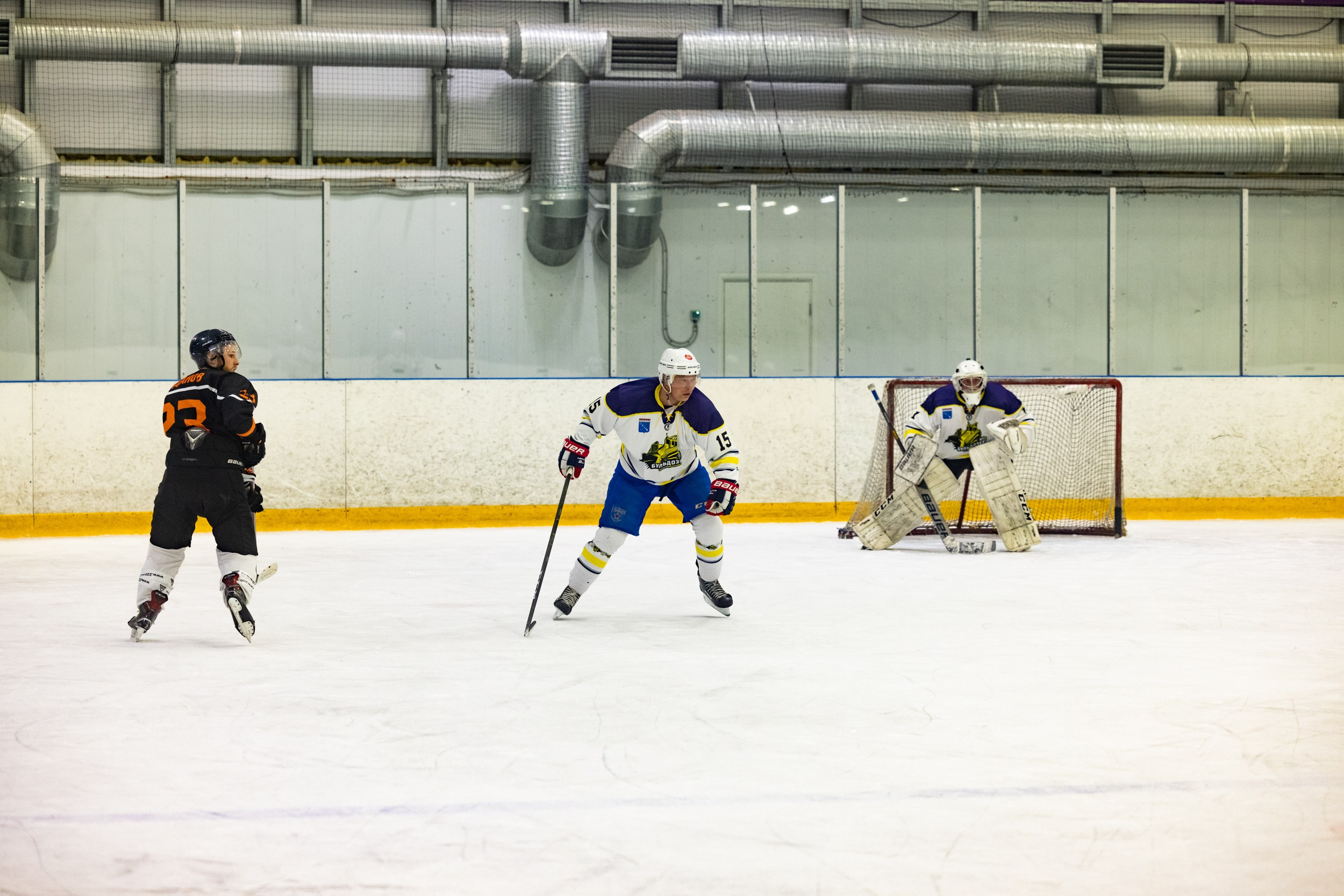 ХК Бульдозер — ХК Добрыня. Фотограф Александр Заломаев