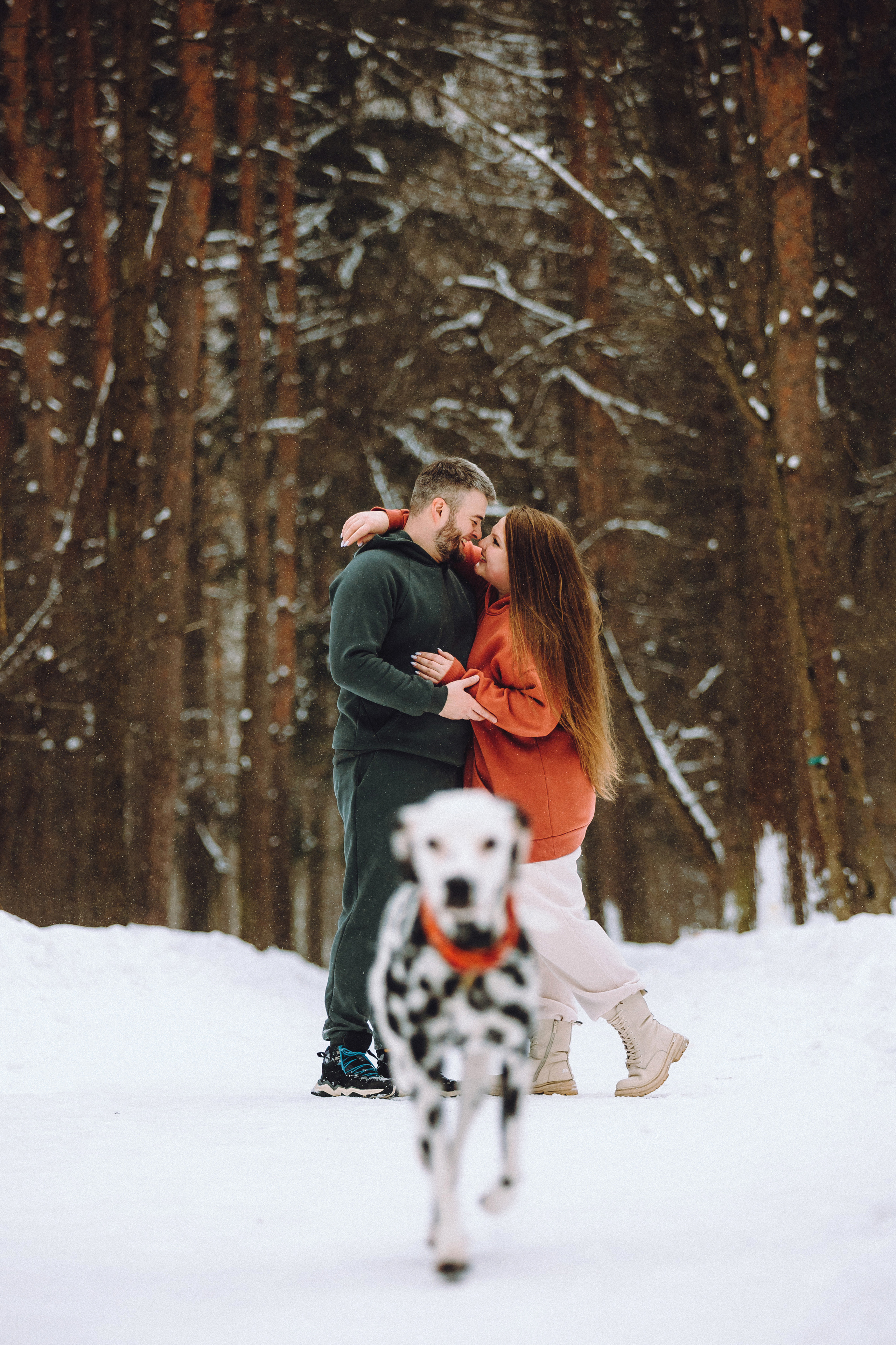 Кристина, Леша и Санта