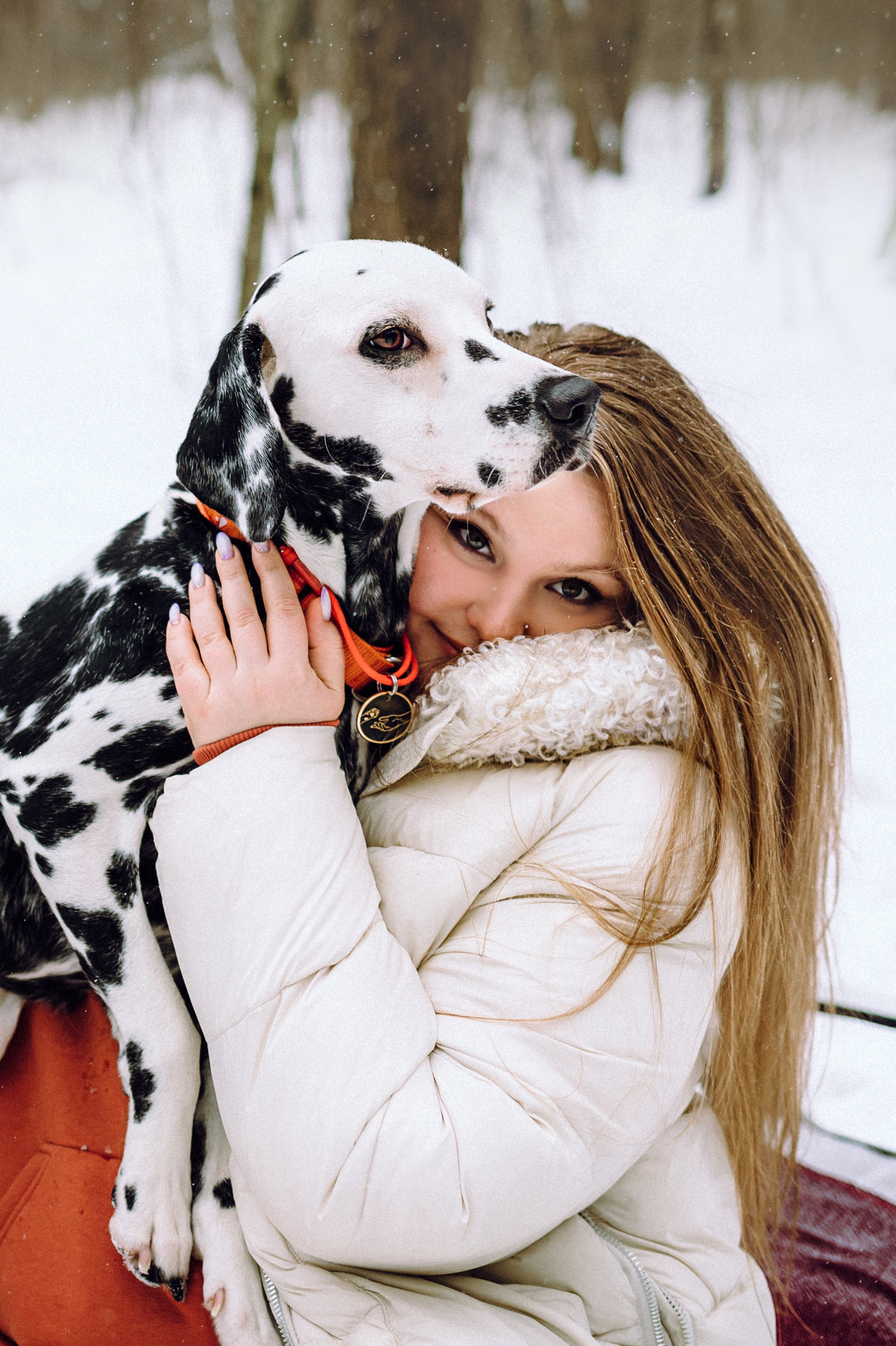 Кристина, Леша и Санта