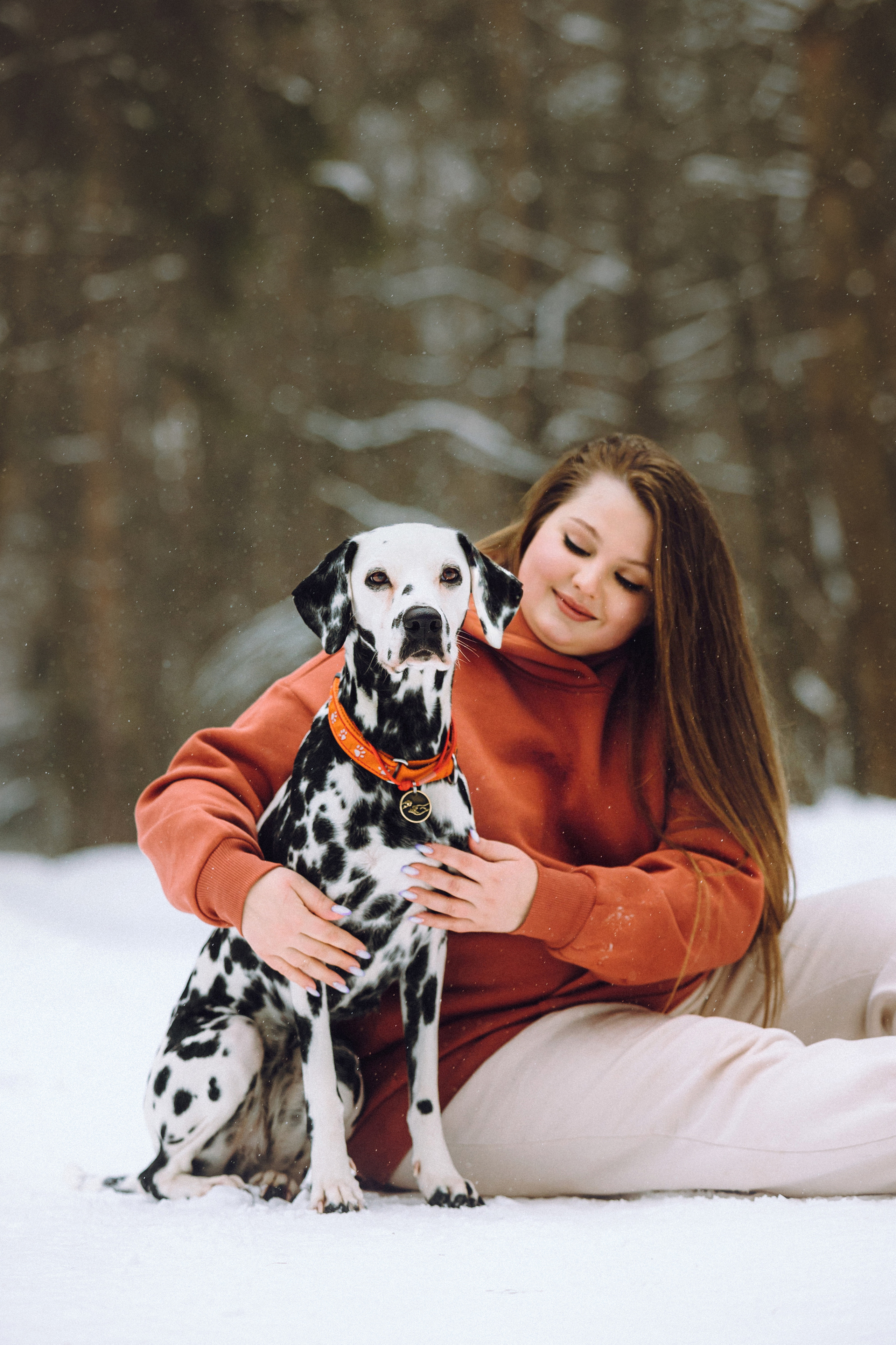Кристина, Леша и Санта