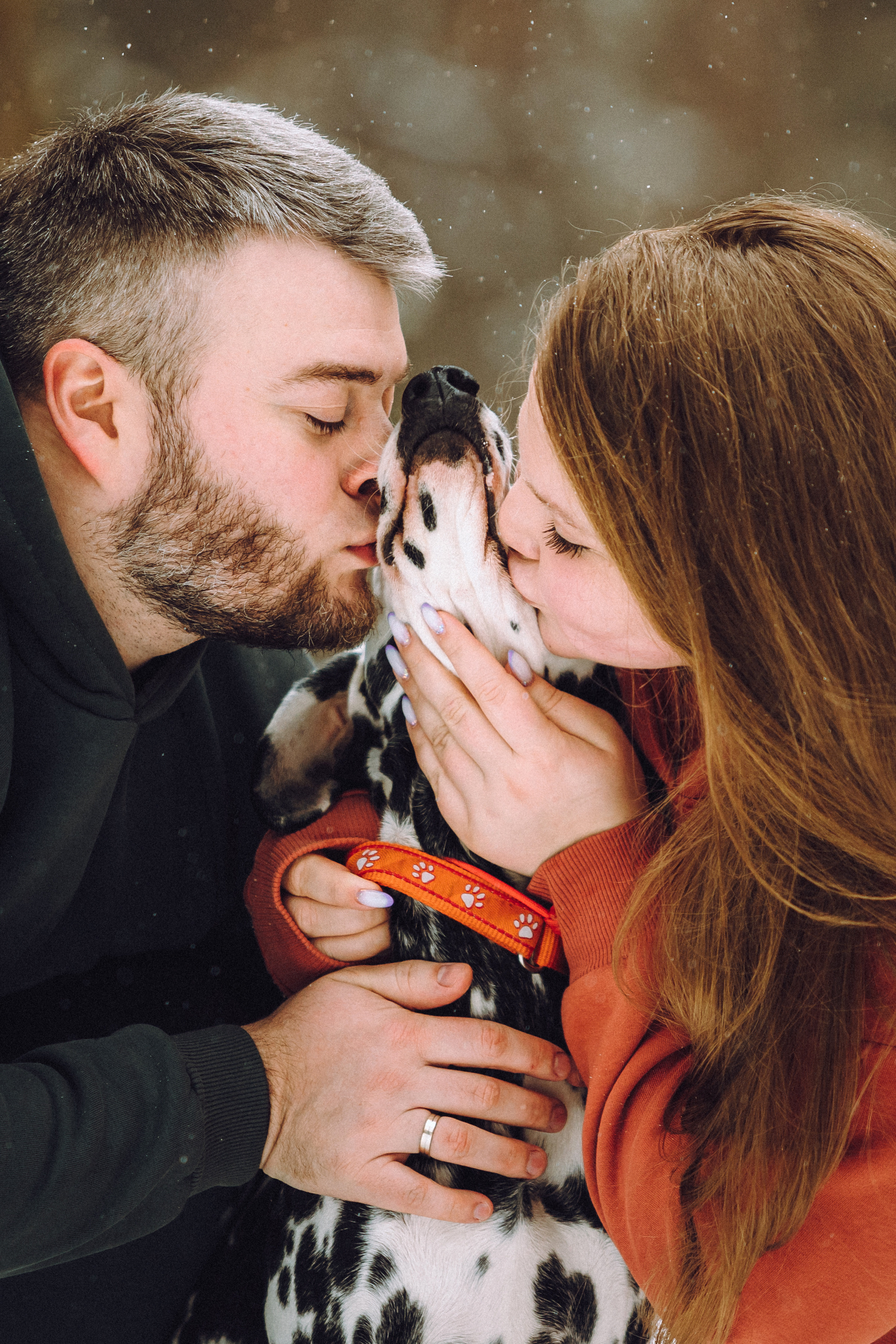 Кристина, Леша и Санта