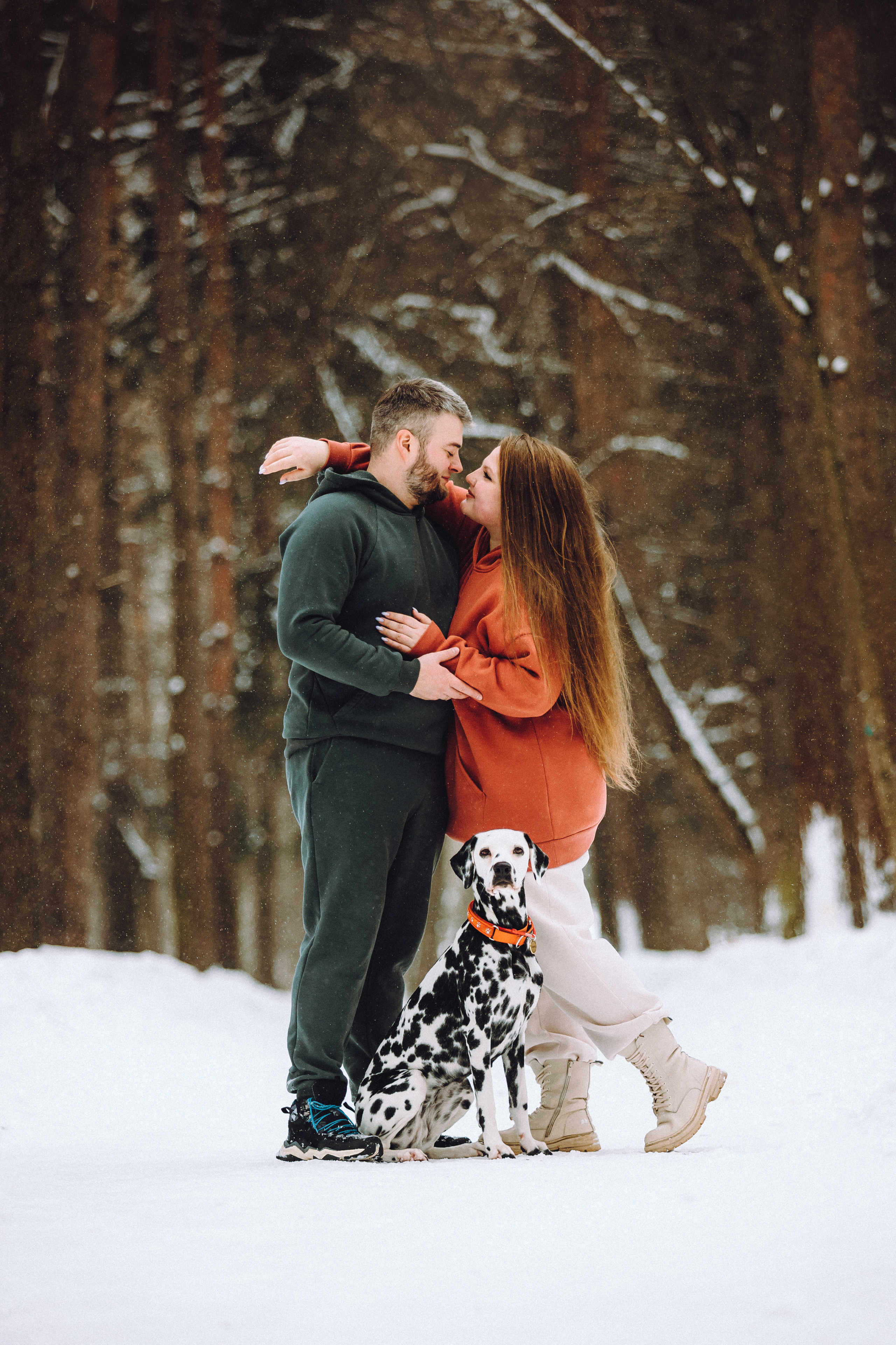 Кристина, Леша и Санта