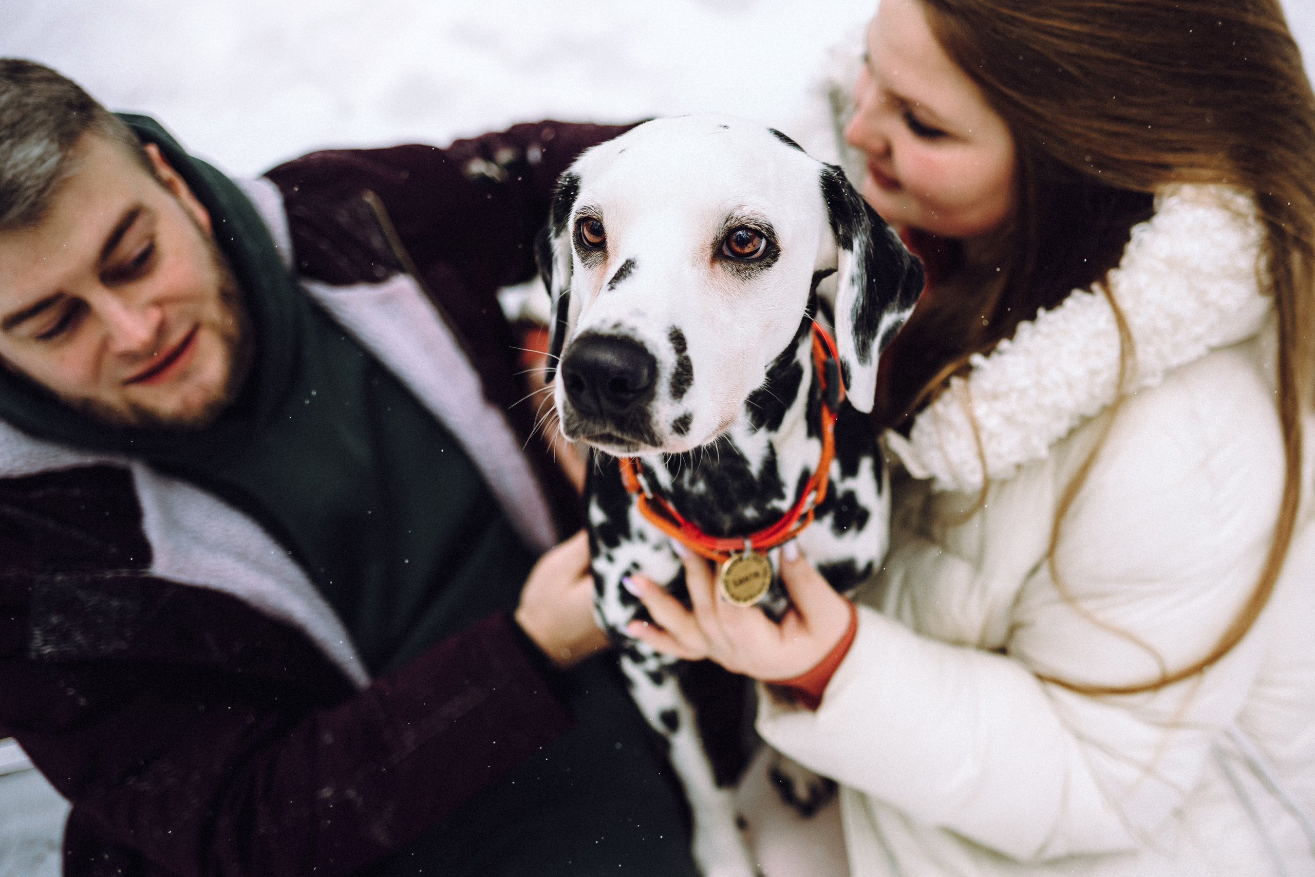 Кристина, Леша и Санта