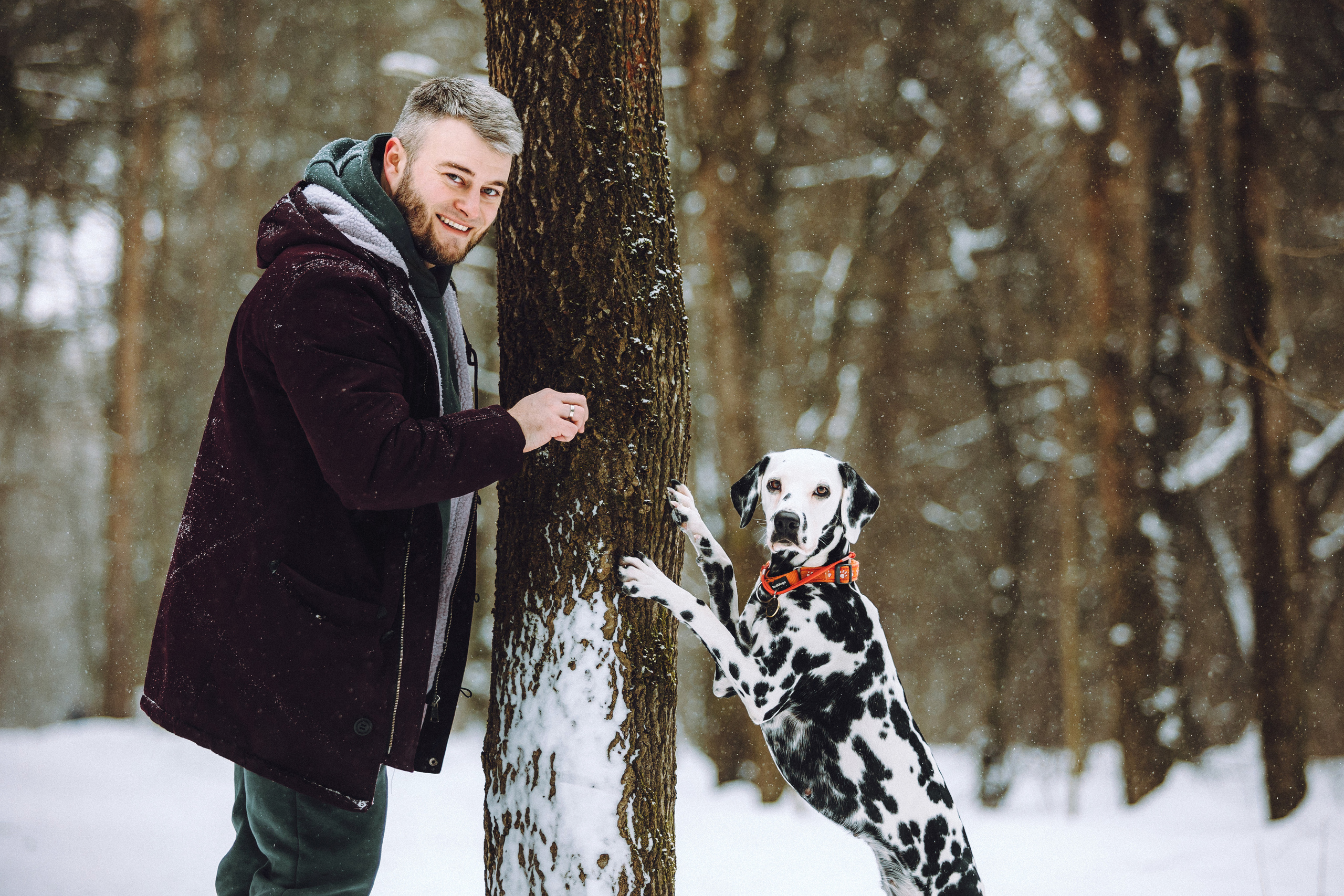 Кристина, Леша и Санта