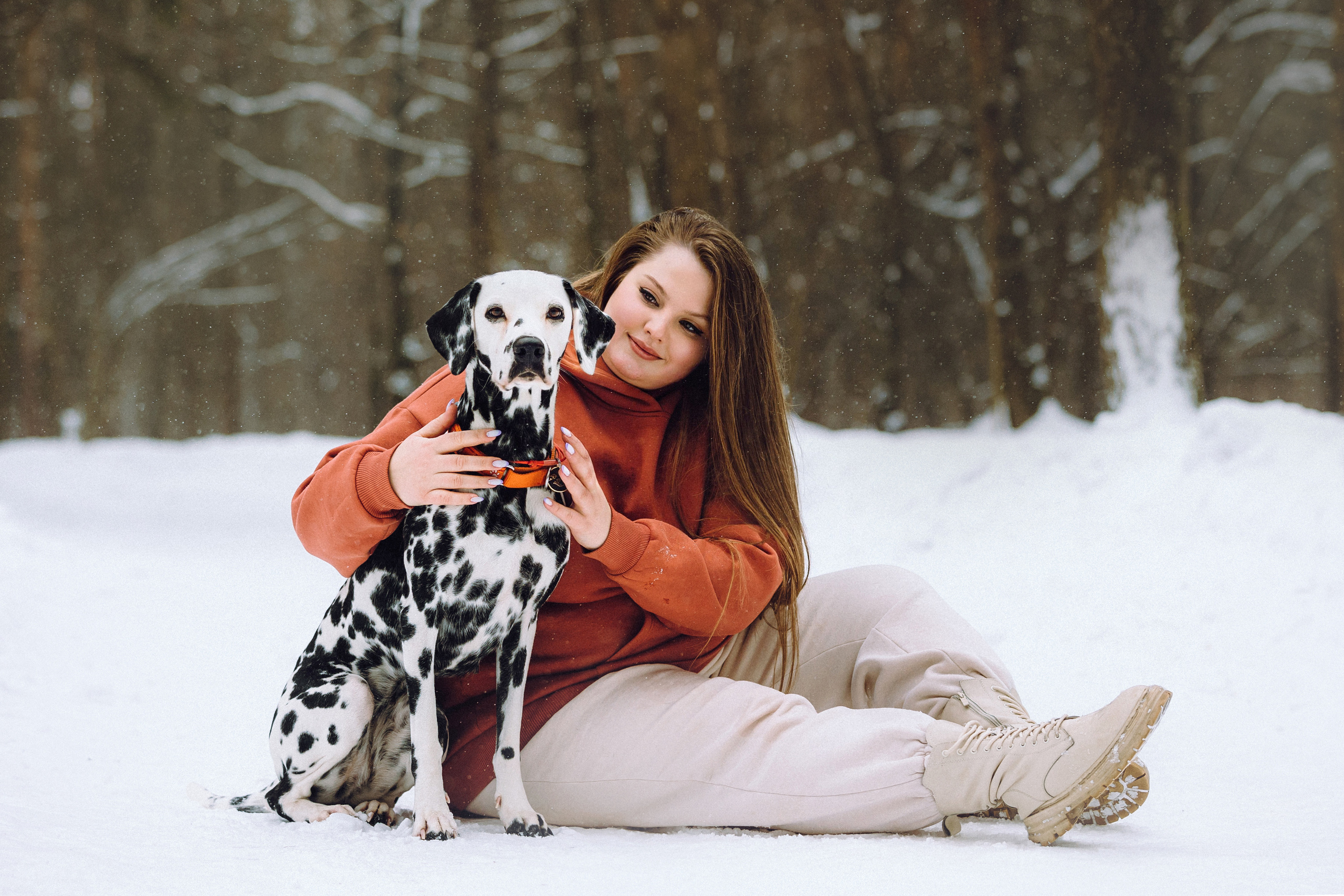 Кристина, Леша и Санта
