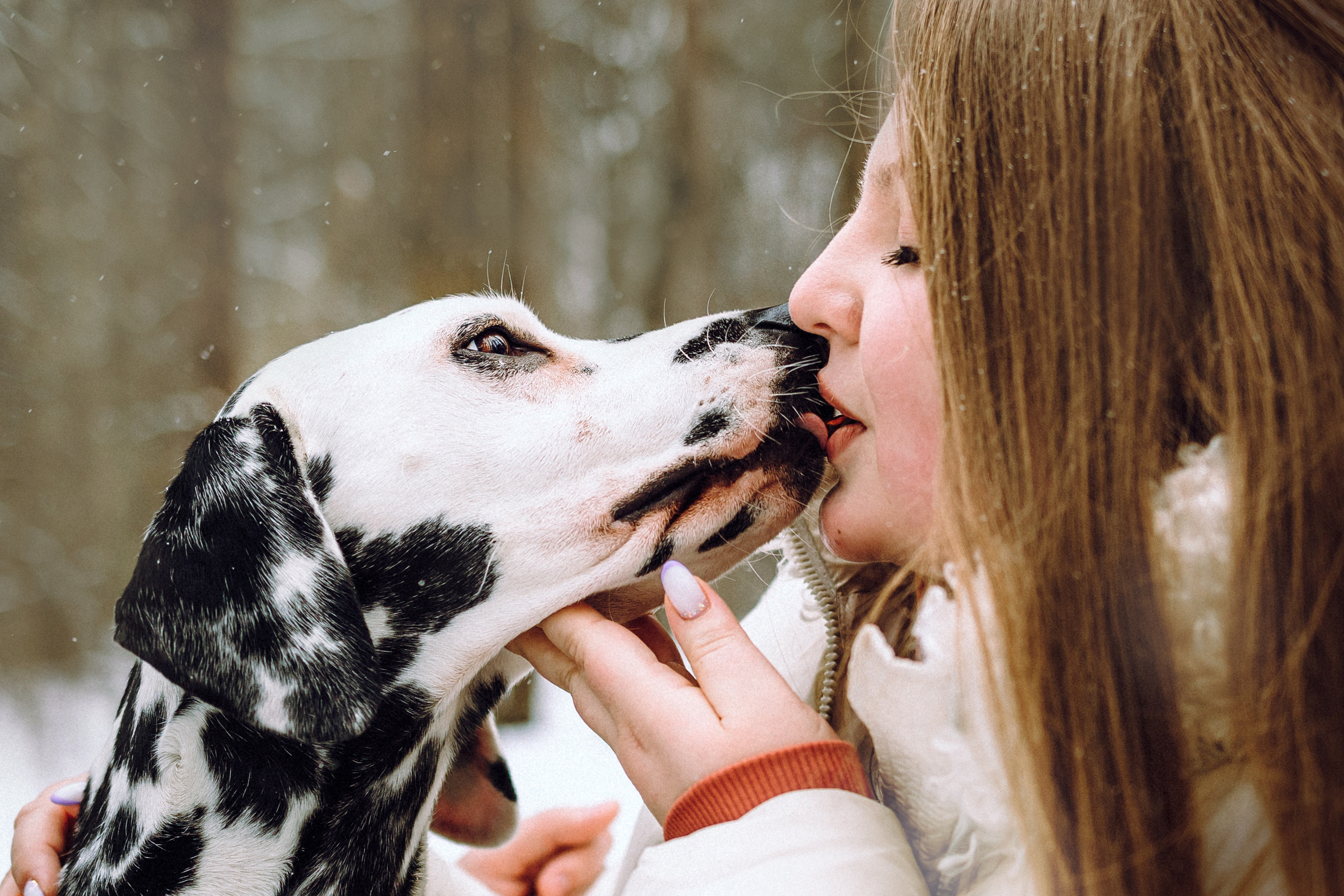 Кристина, Леша и Санта