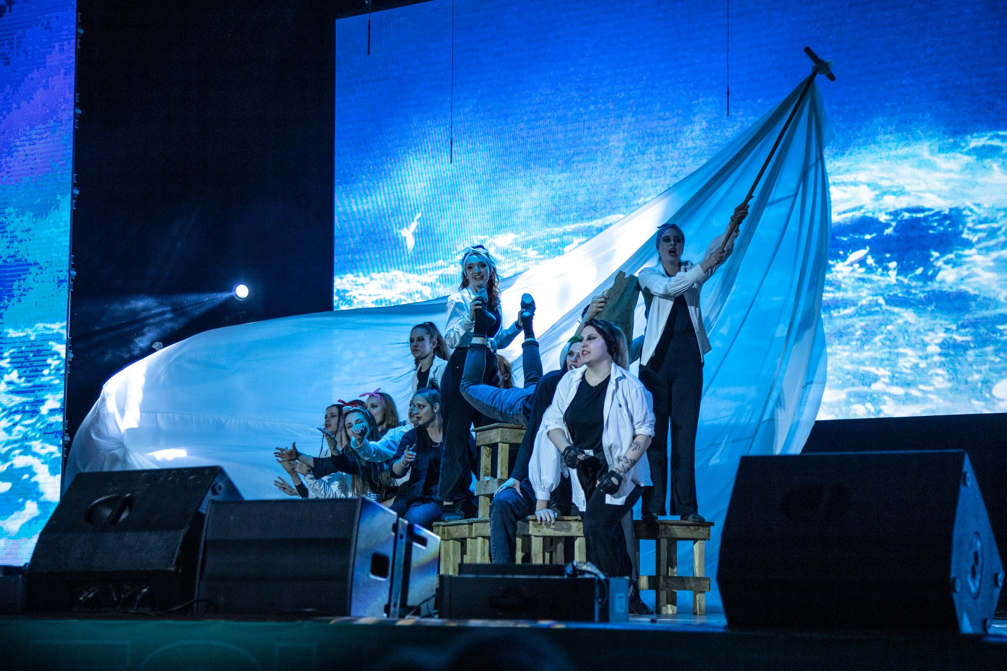 Гала-концерт «Студвесна на Кубани». Репортажный, промышленный и маркетплейс-фотограф Дмитрий Чернат