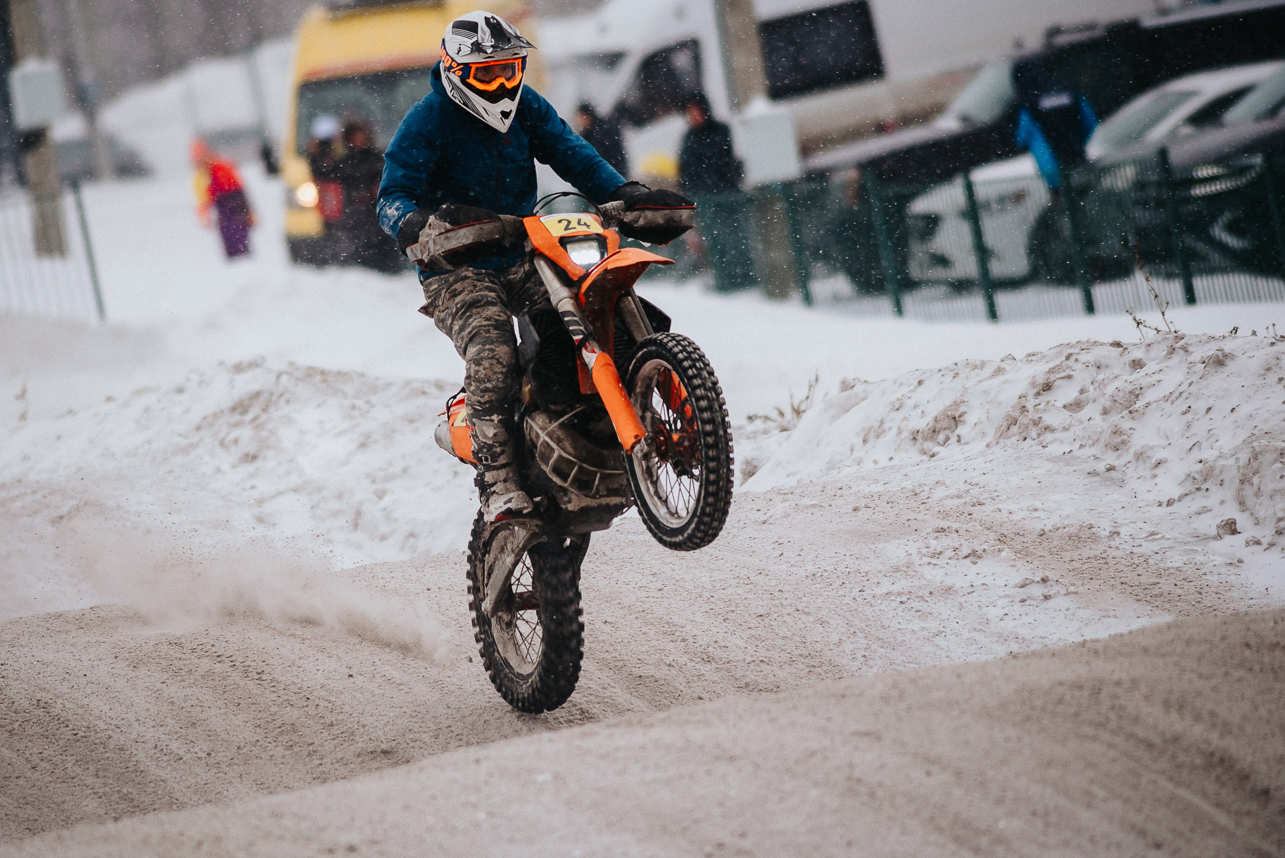 29.12.2024 — Праздничная тренировка на мотоциклетной трассе Люскус. Репортажный фотограф в Кемерово