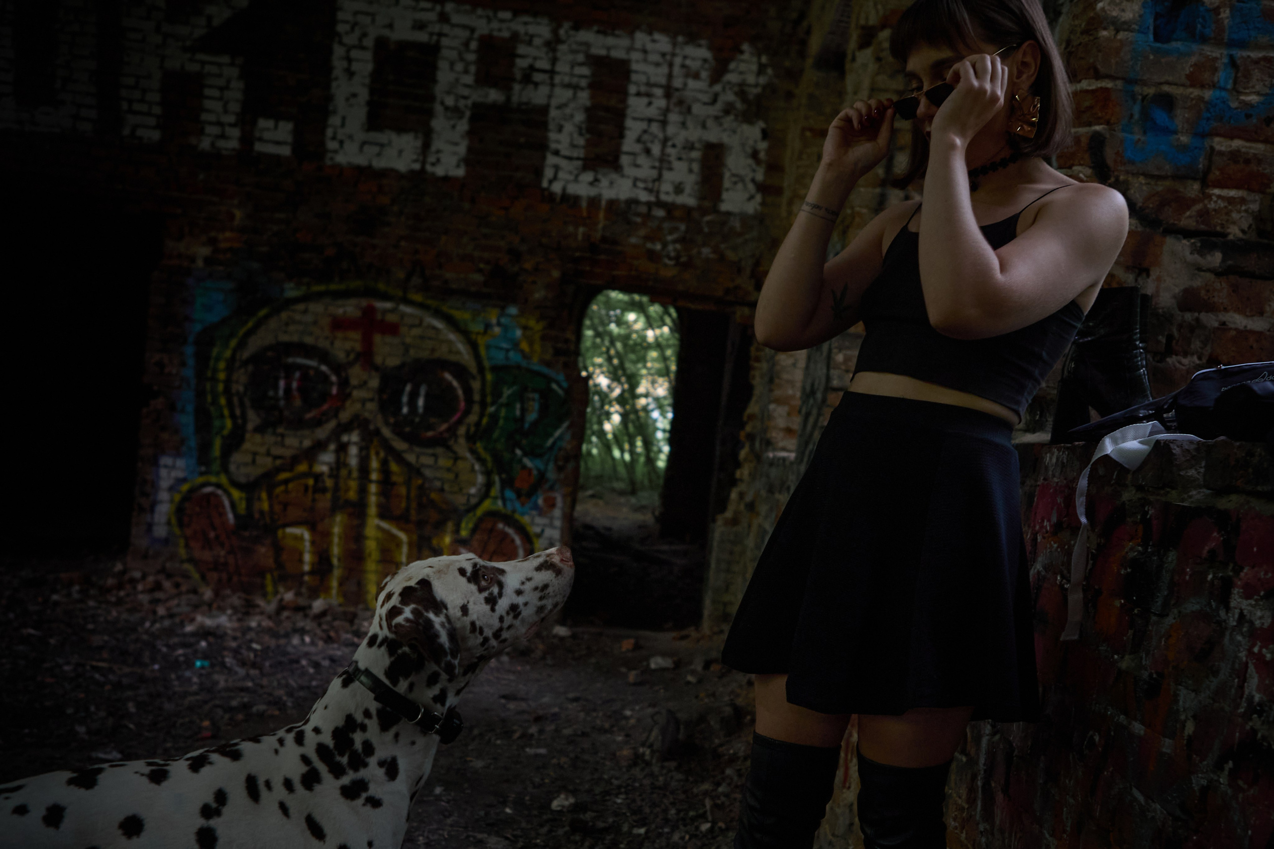 фотосессия на заброшке