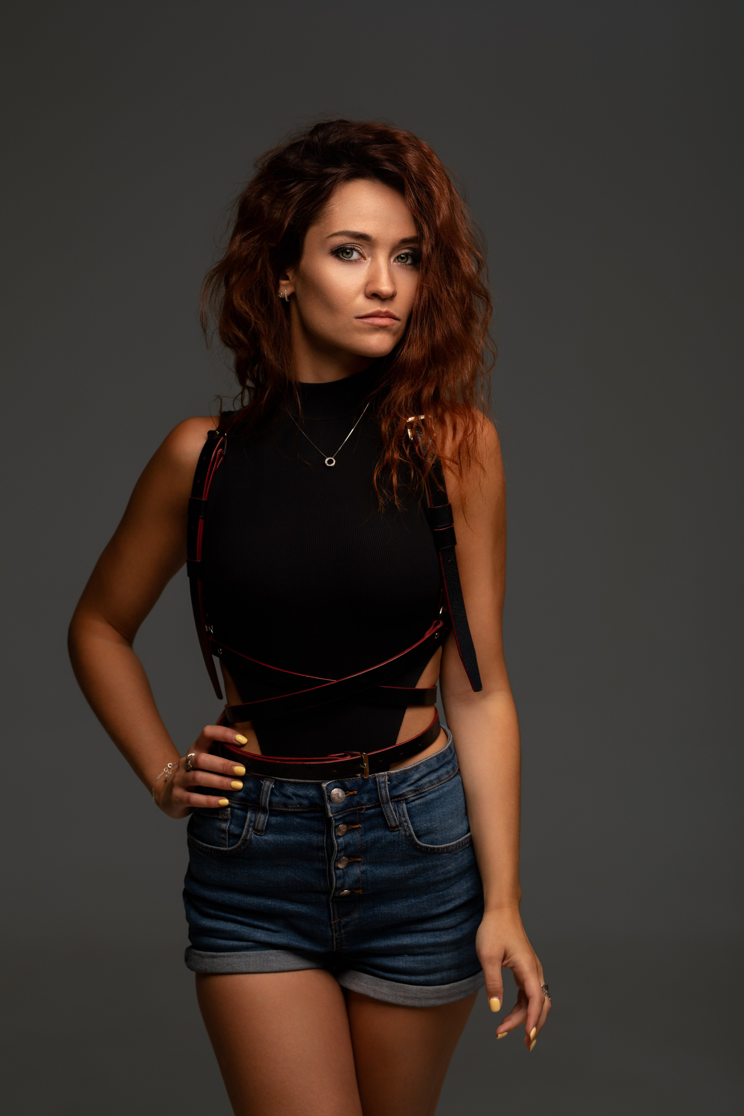 Съемка с Еленой в студии на циклораме для «себя»