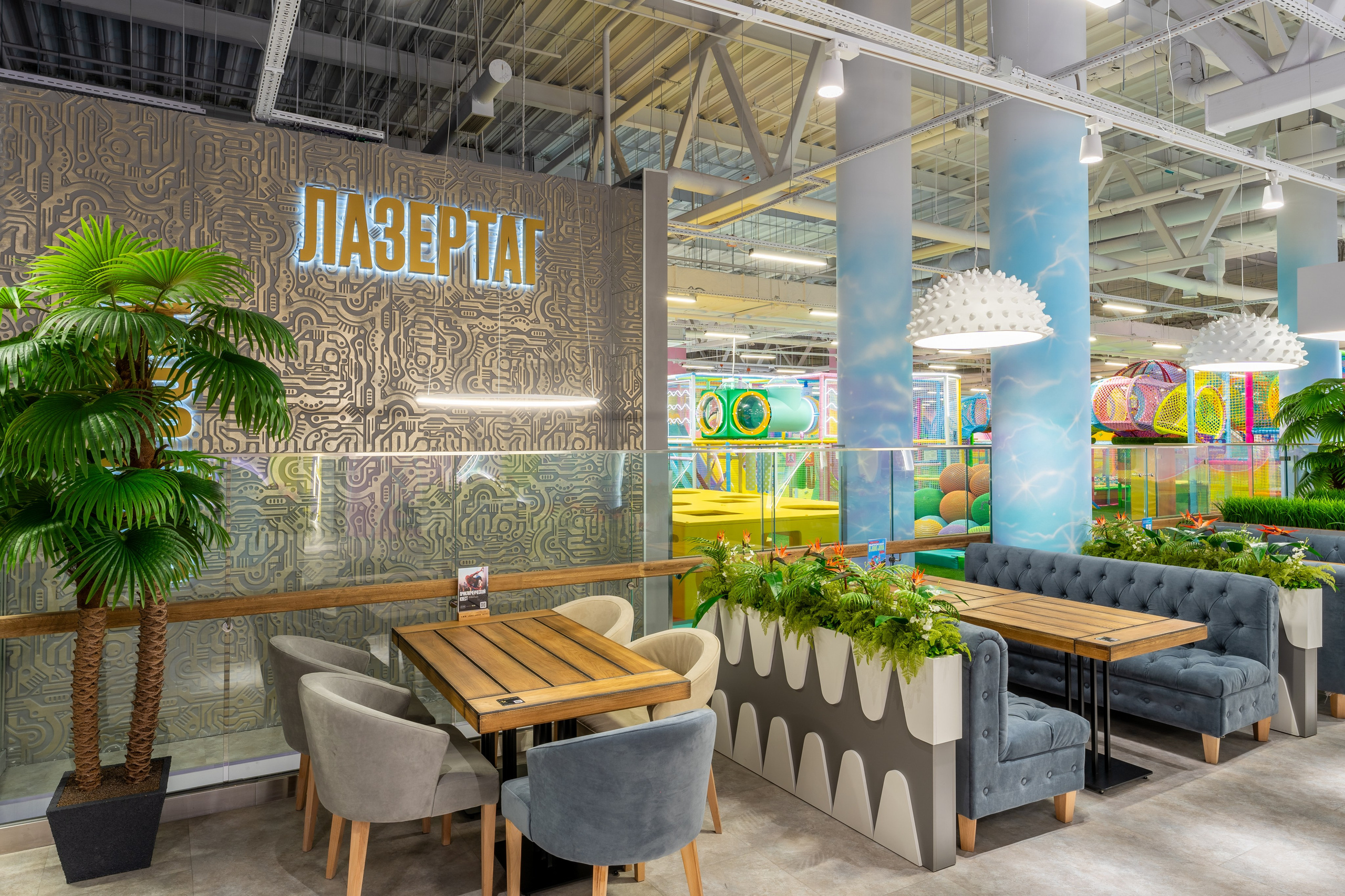 Парк развлечений Joki Joya Лефортово. Интерьерный фотограф Александра Солдатова