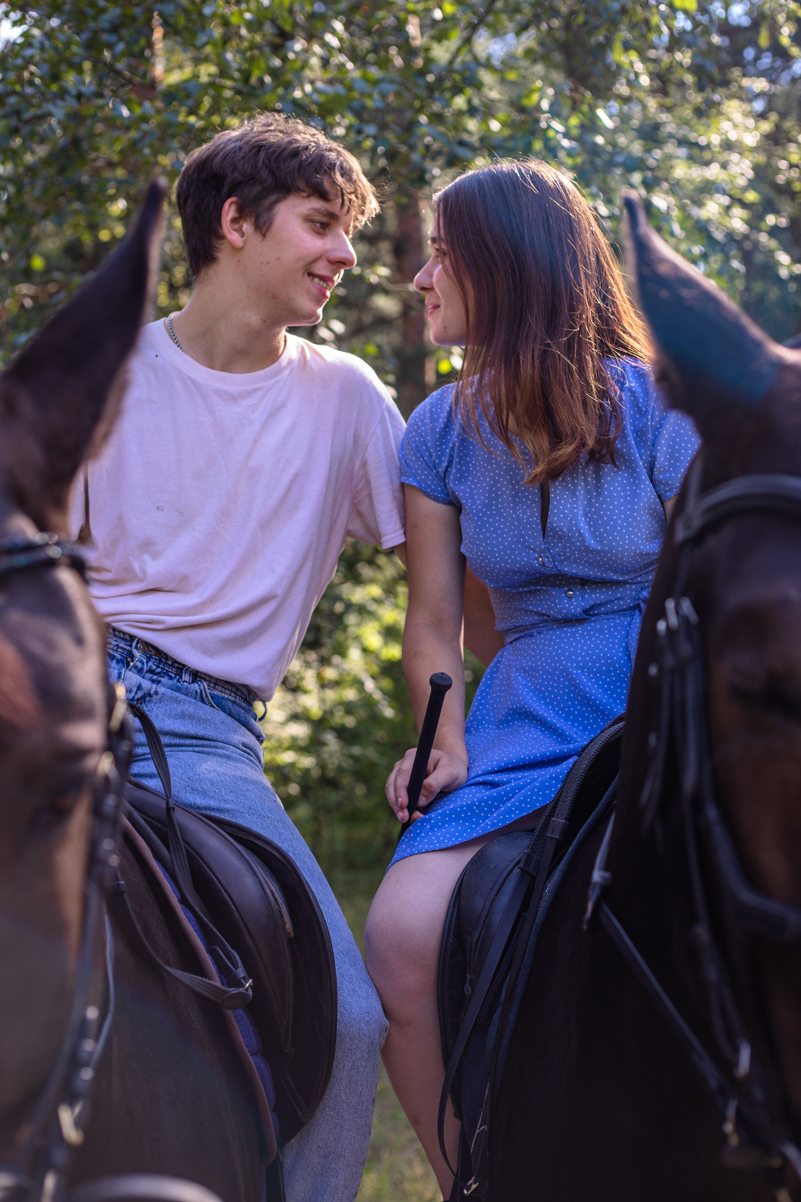 Романтическая прогулка. Фотосессии с лошадьми в Москве и МО